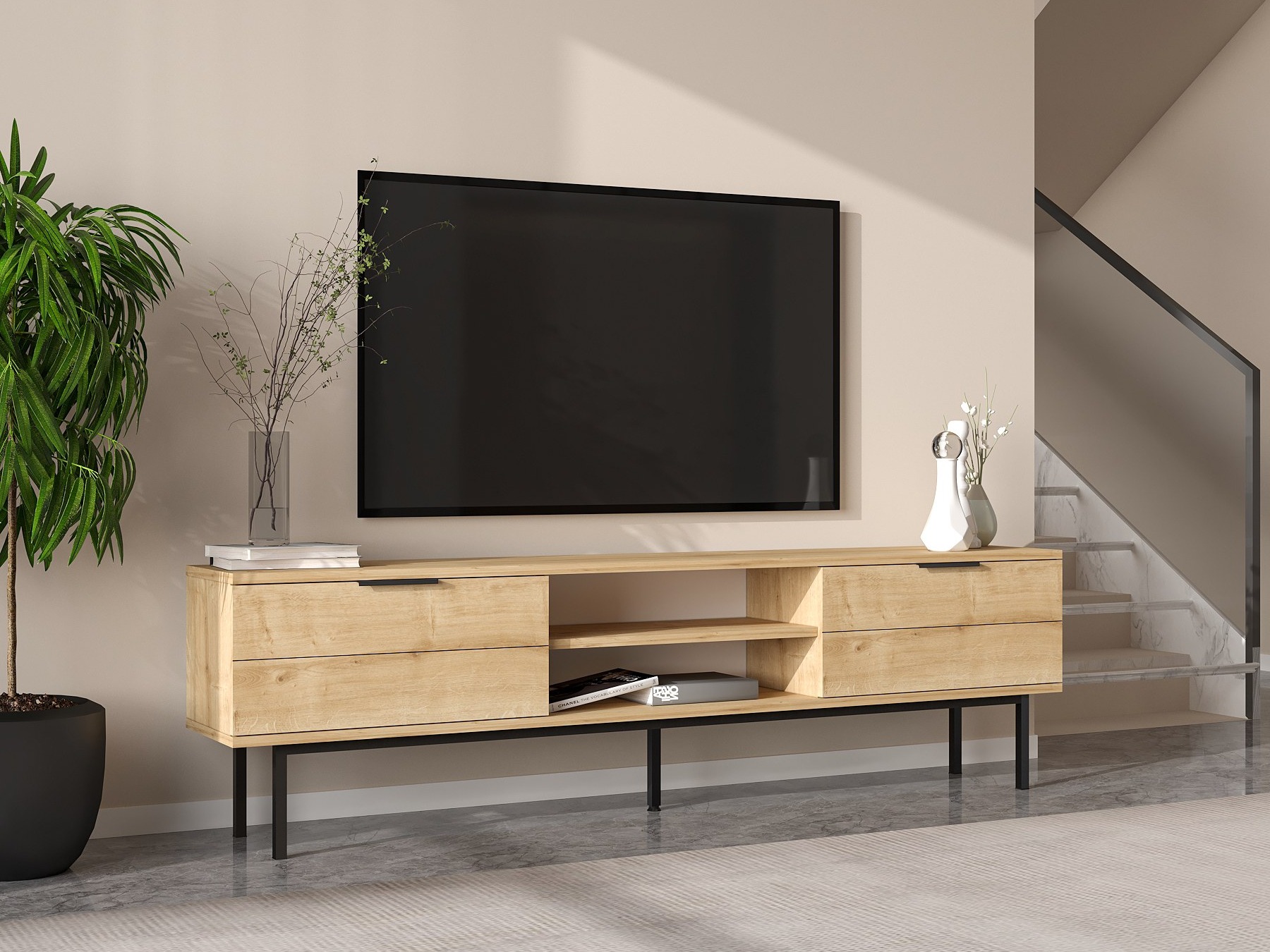 TV komoda Kailua 2540 (Hrast)