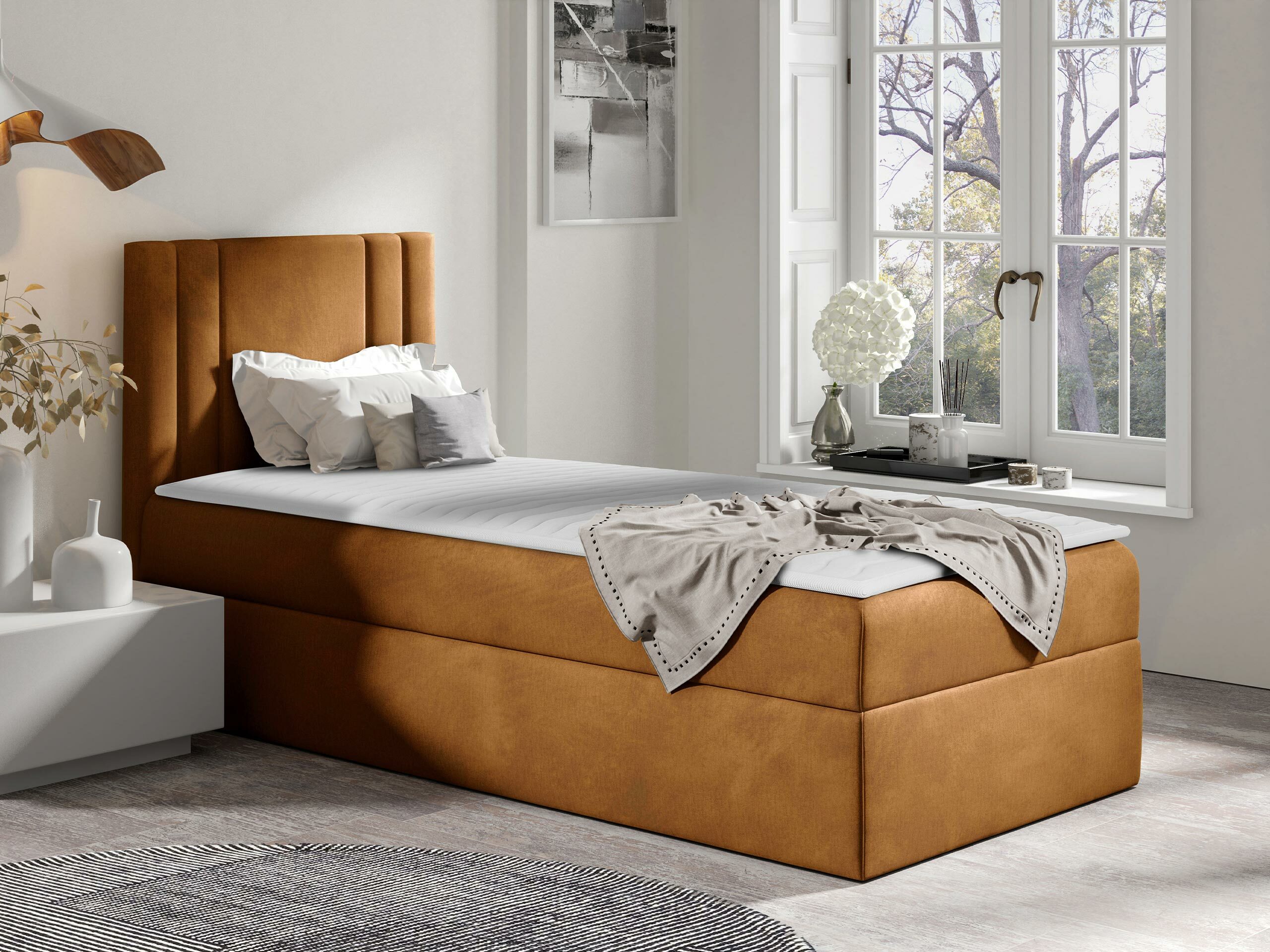 Boxspring krevet Baltimore 179 (Kameleon 48)