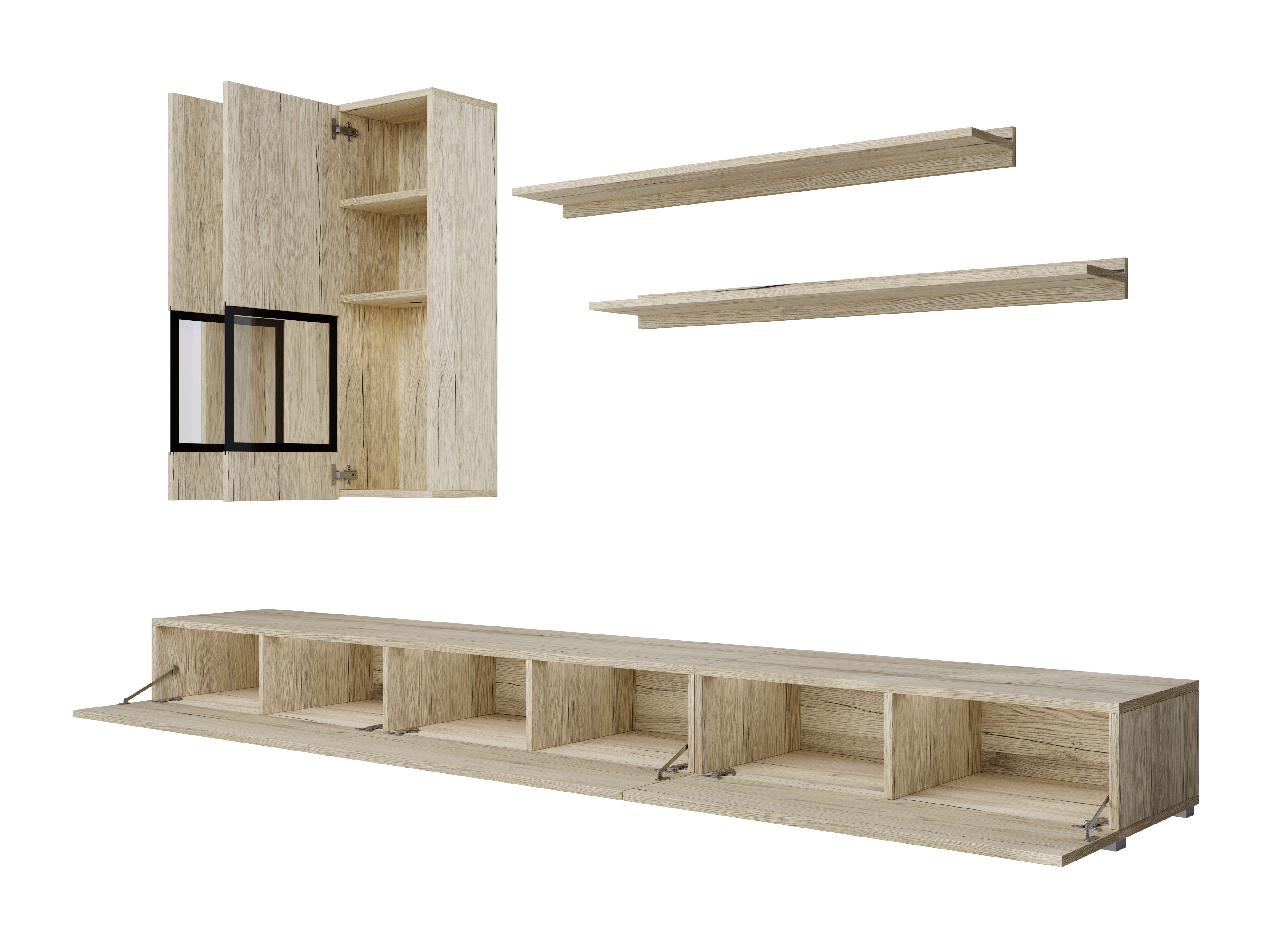 Set za dnevnu sobu Serodeu 100 (Hrast San Remo)