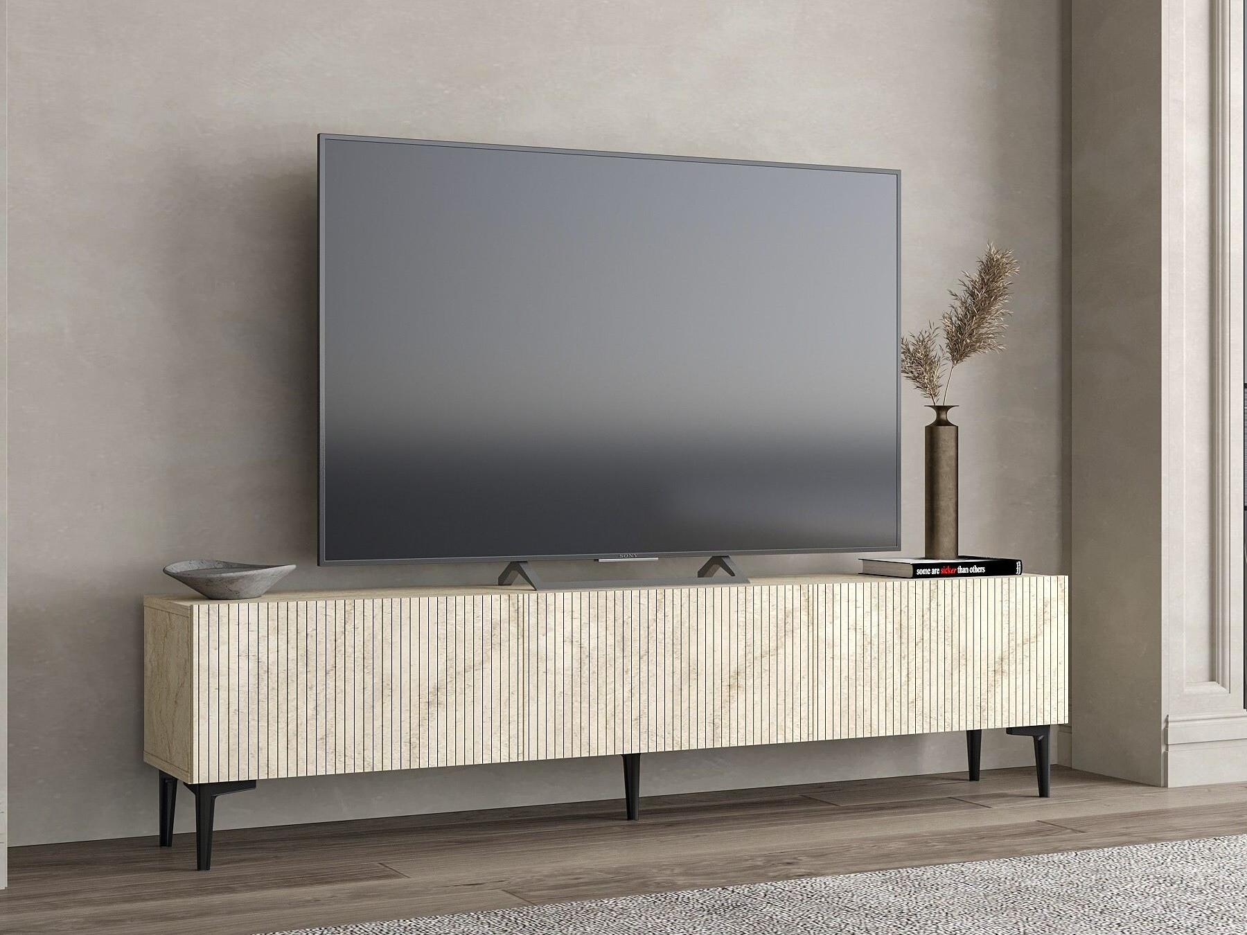 TV komoda Kailua 2547 (Svetli travertin)