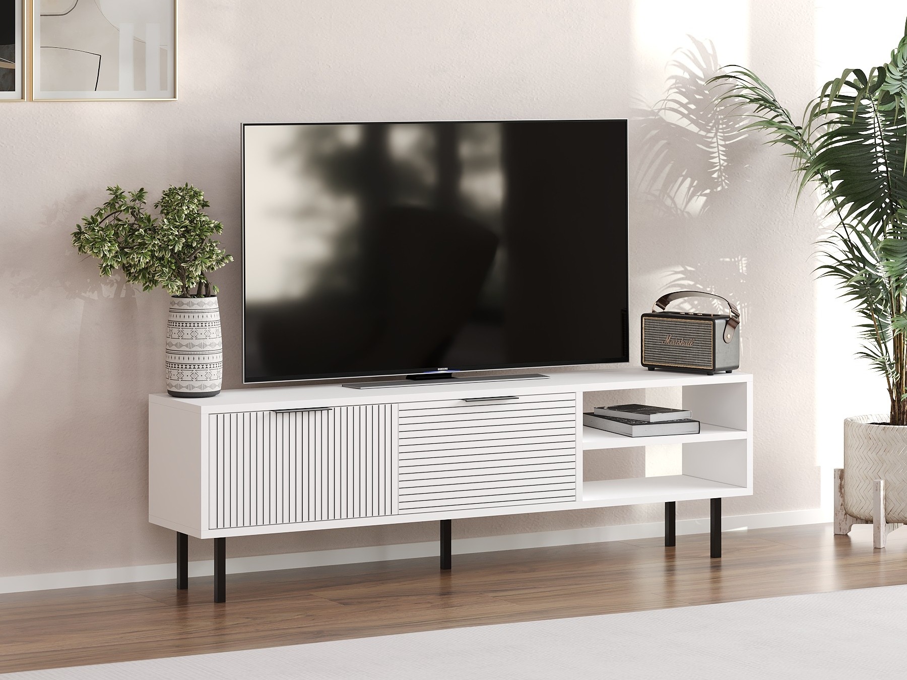 TV komoda Kailua 2555 (Belo)