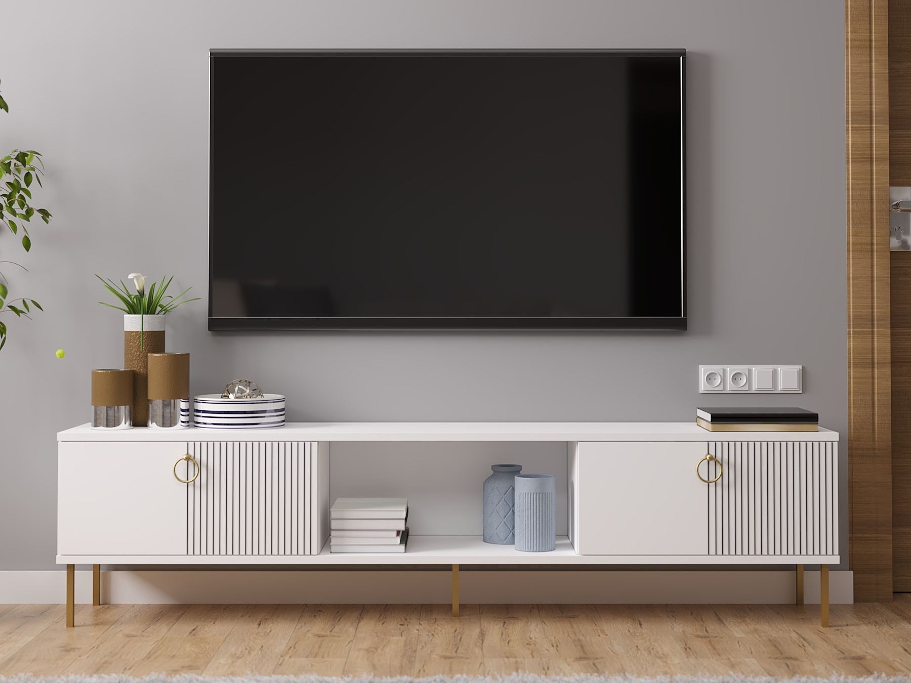 TV komoda Kailua 2556 (Belo)