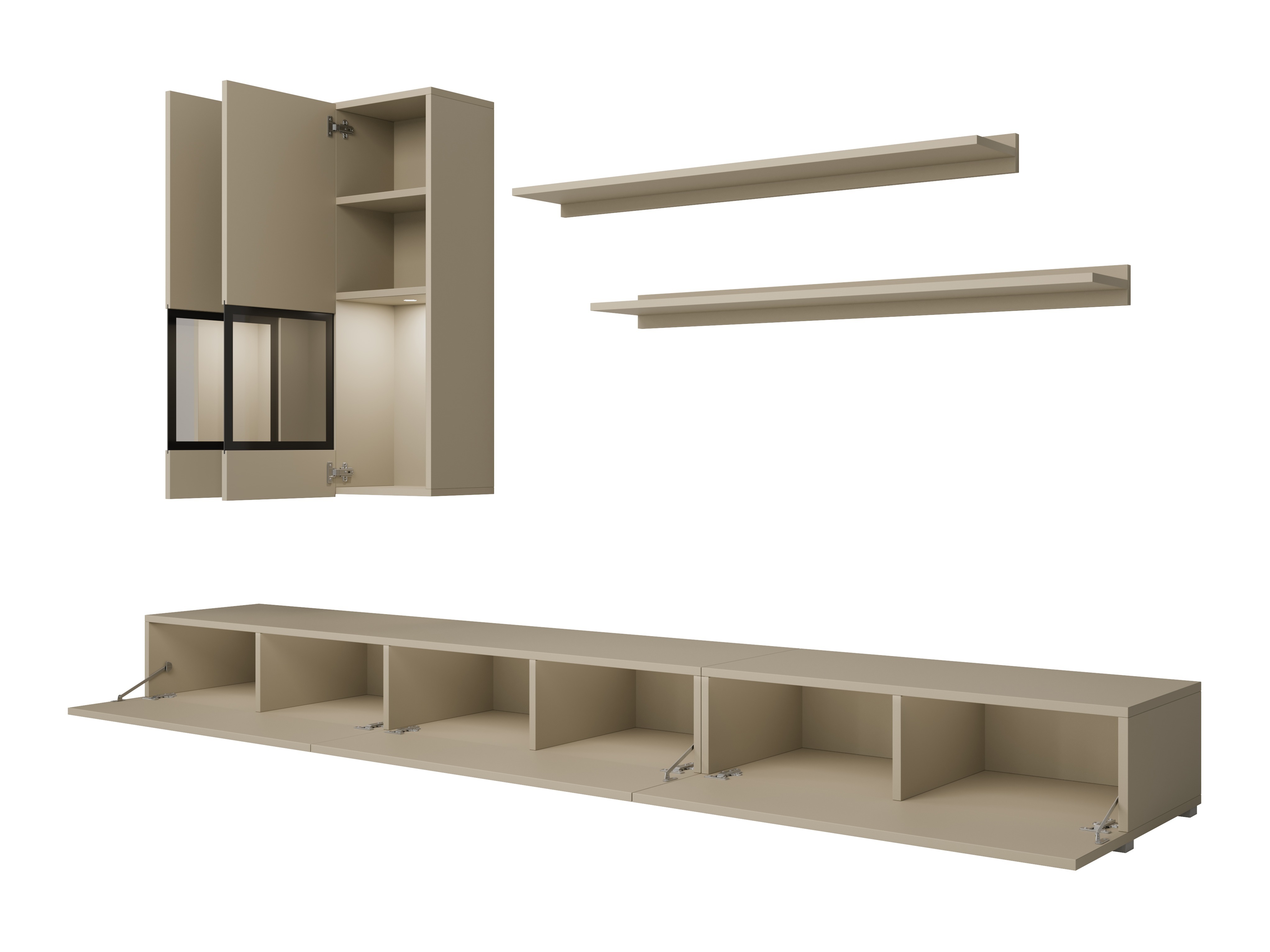 Set za dnevnu sobu Serodeu 100 (Bež)