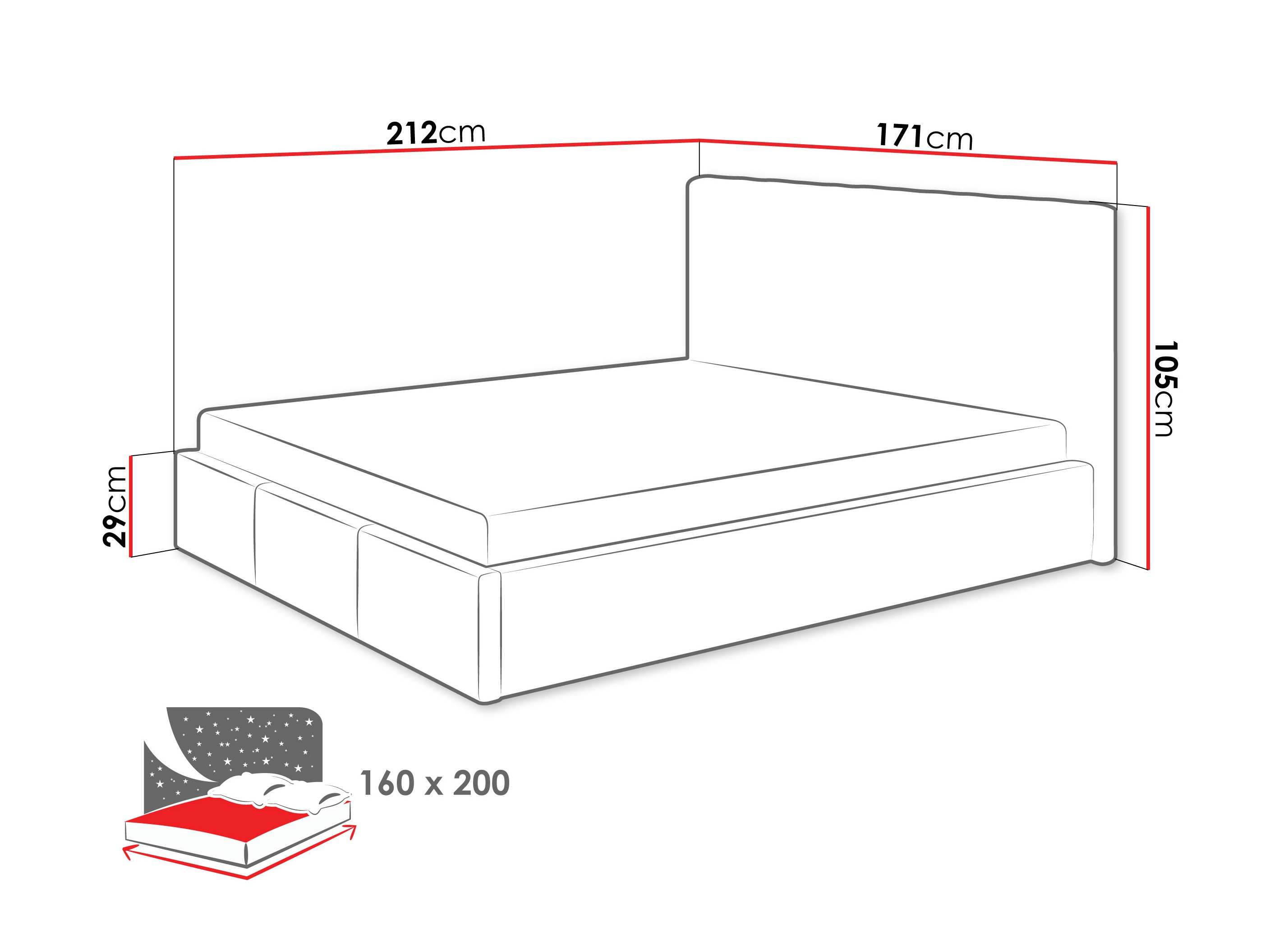 Krevet ComfiDream 197 (Fresh 01)