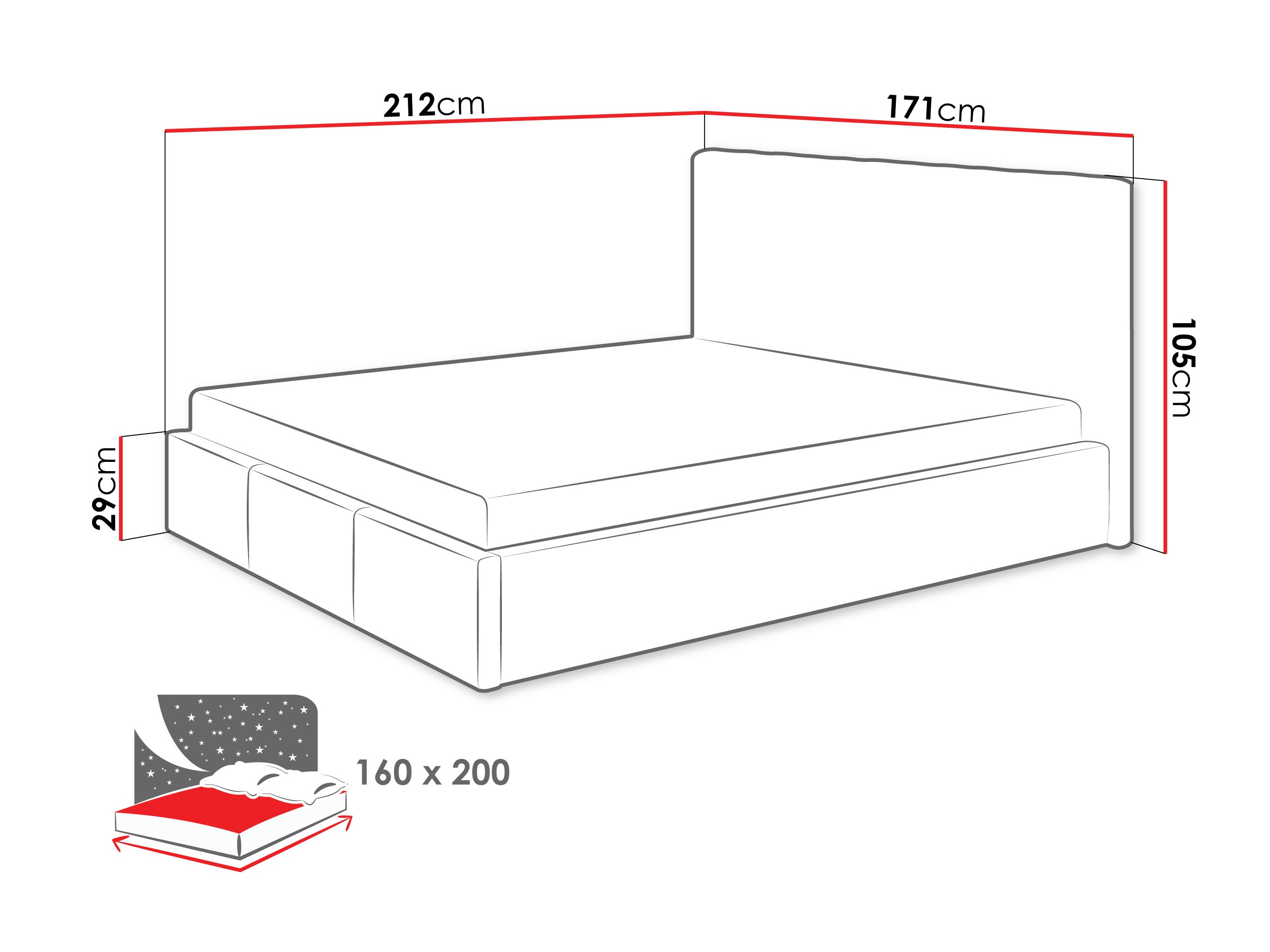 Krevet ComfiDream 197 (Fresh 11)