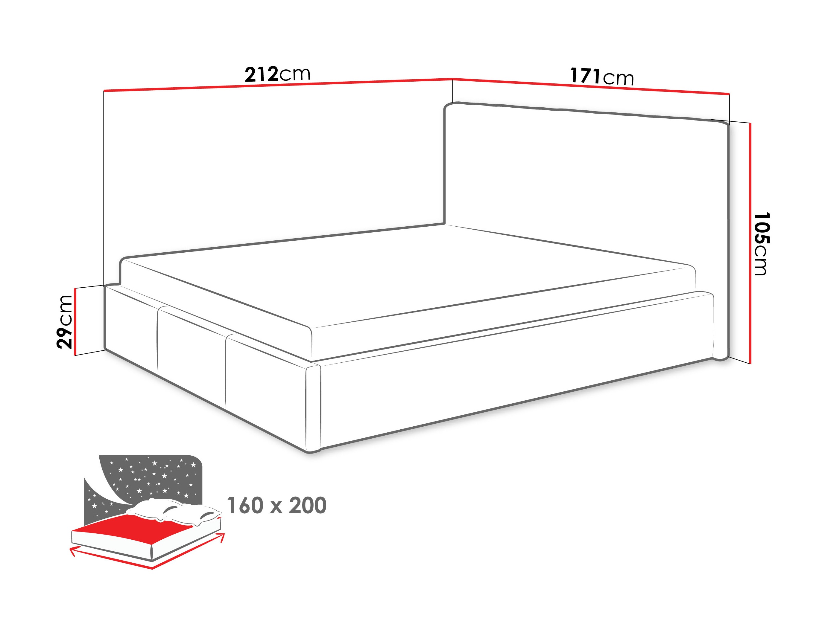 Krevet ComfiDream 197 (Fresh 13)