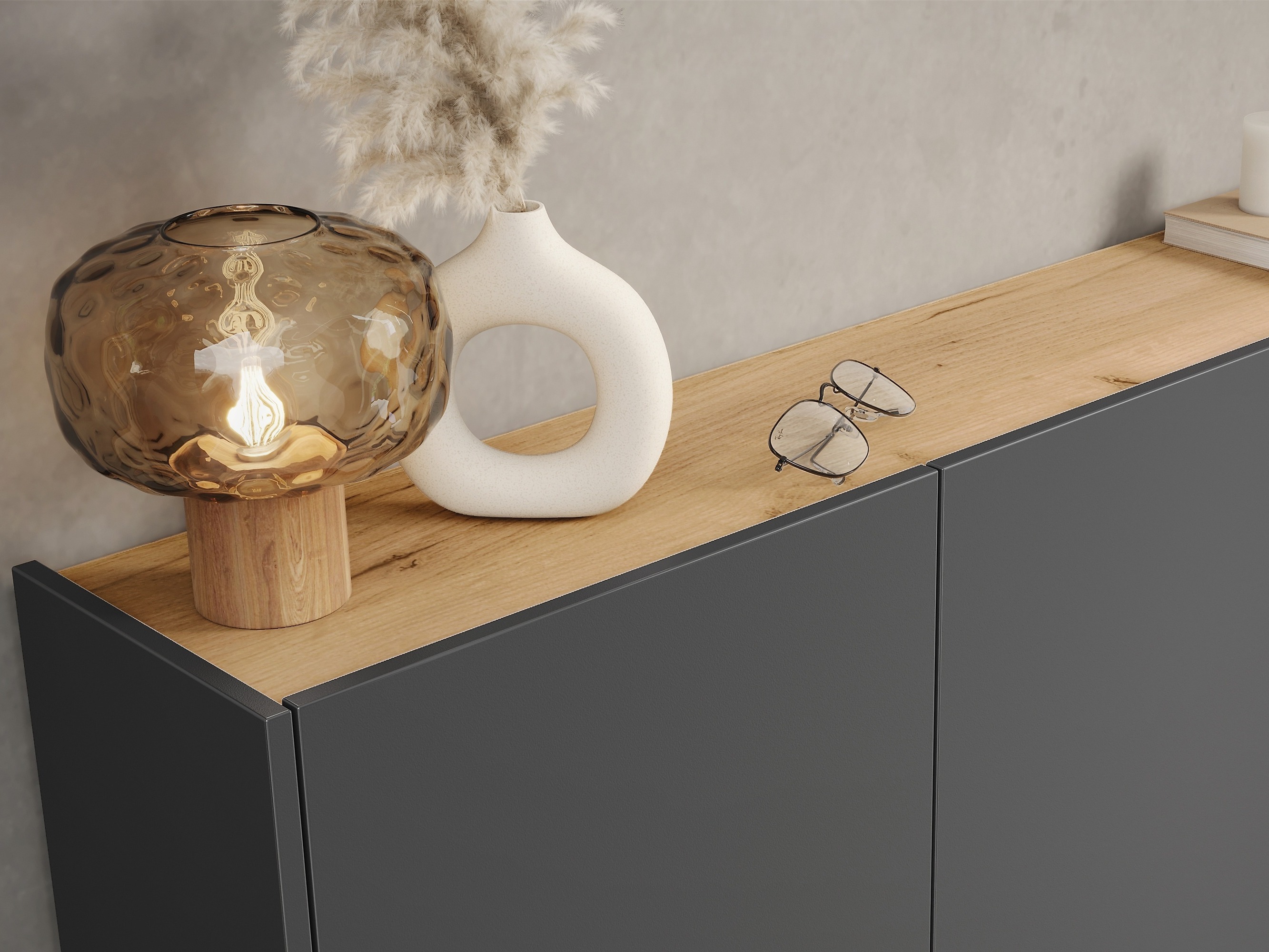 Polica za obuću Sacramento 514 (Graphite)