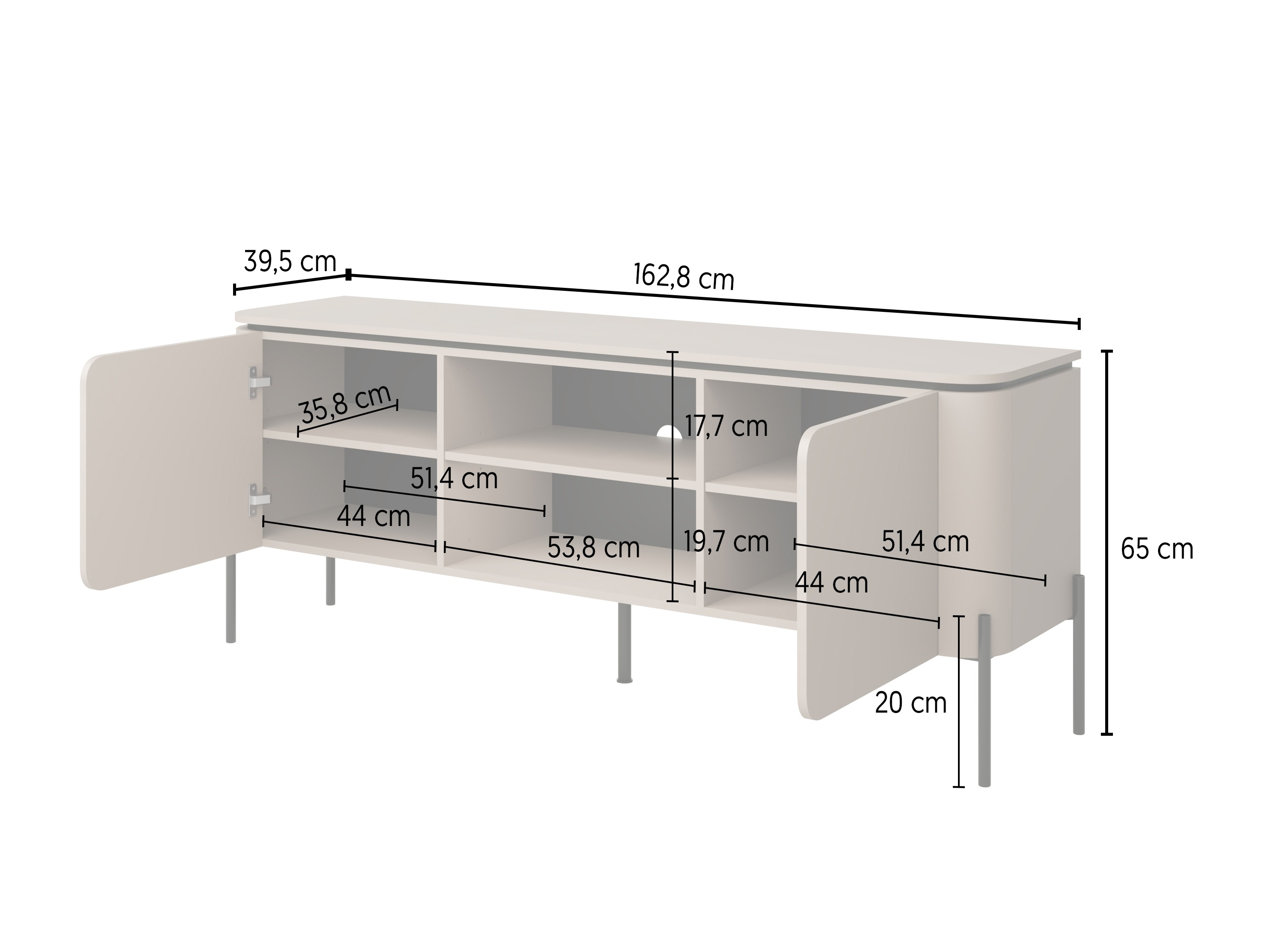 TV komoda Mirbeno 101