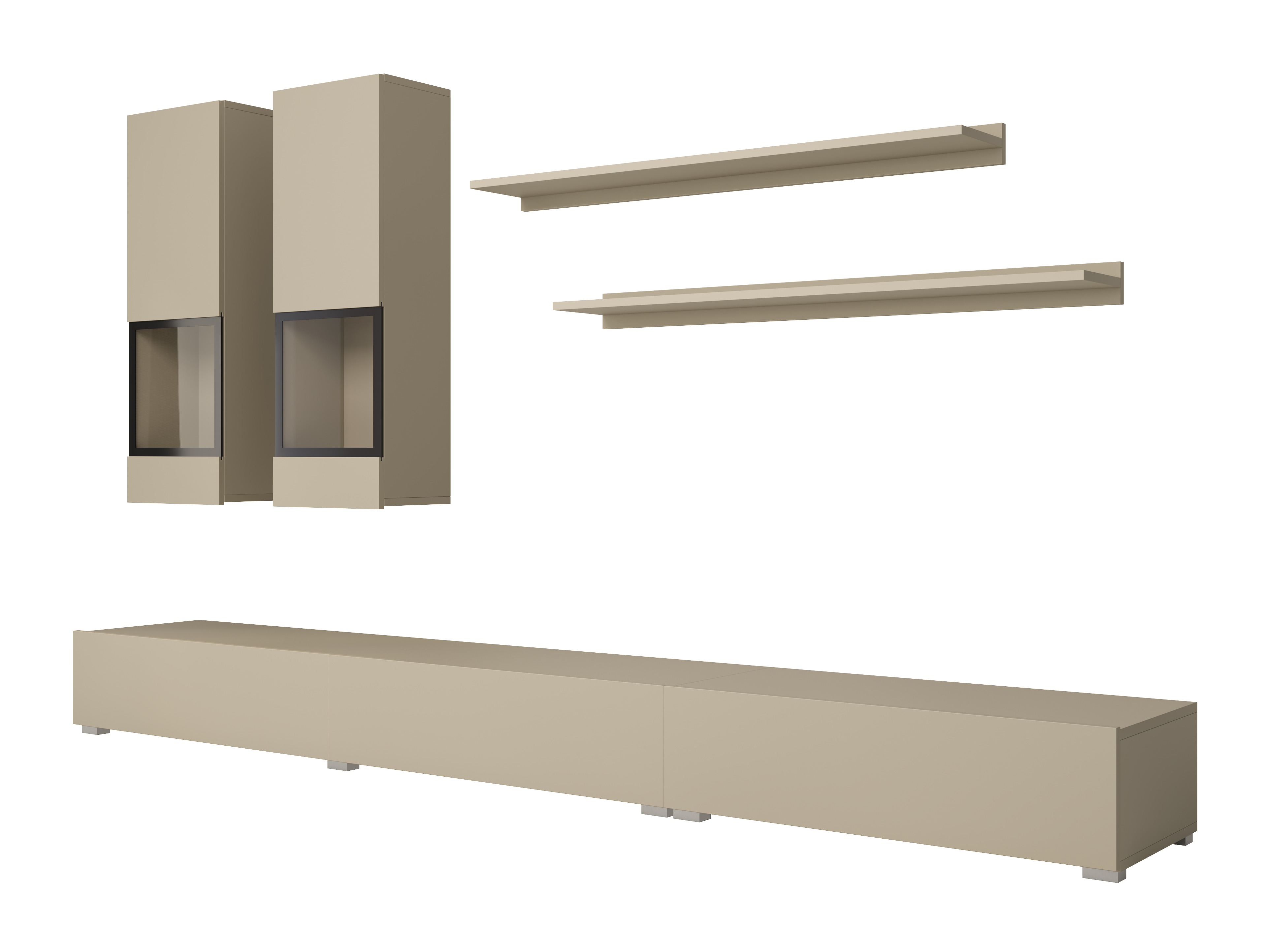 Set za dnevnu sobu Serodeu 100 (Bež)