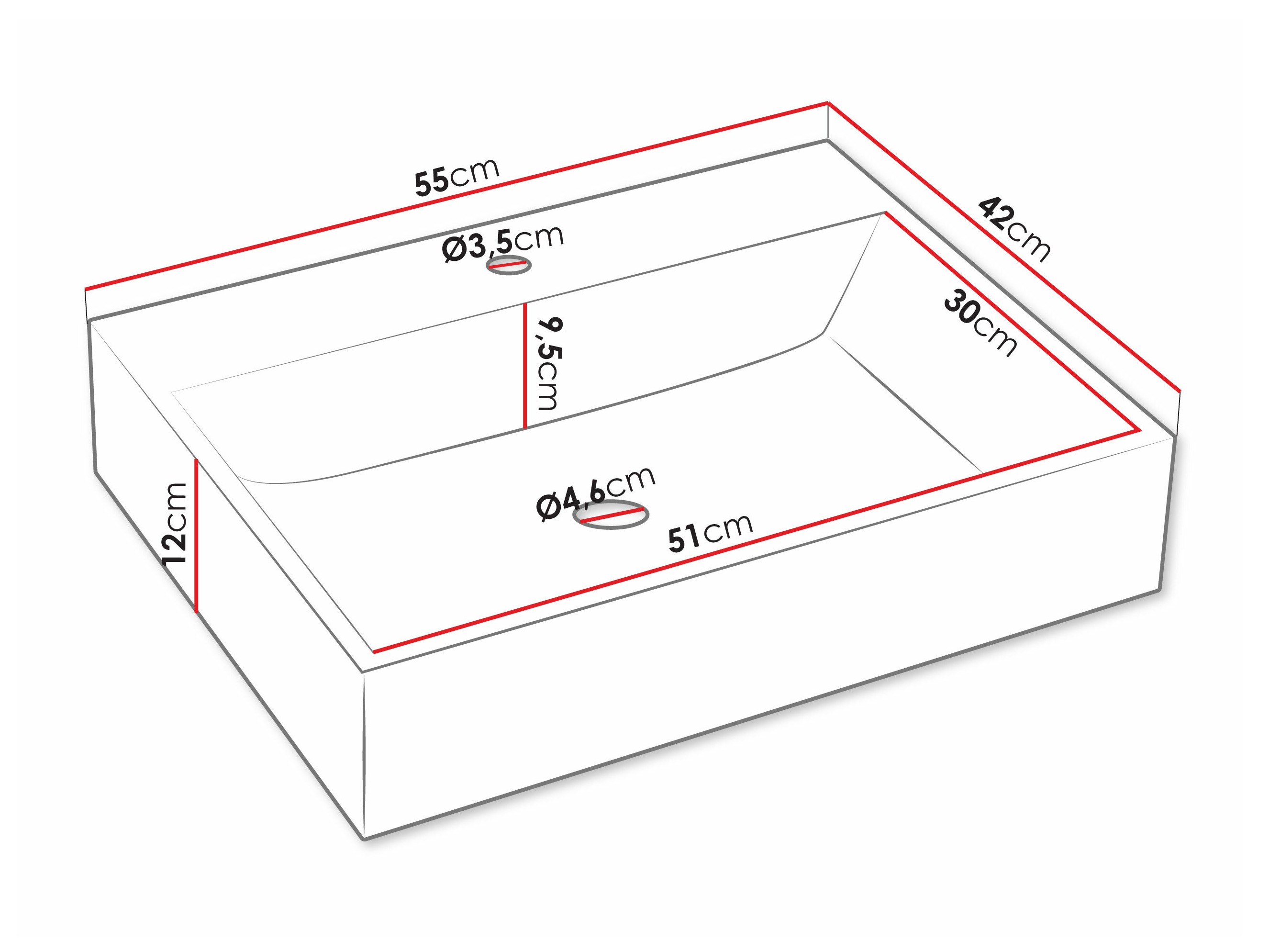 Set za kupatilo Virdomi 109 (Crno)