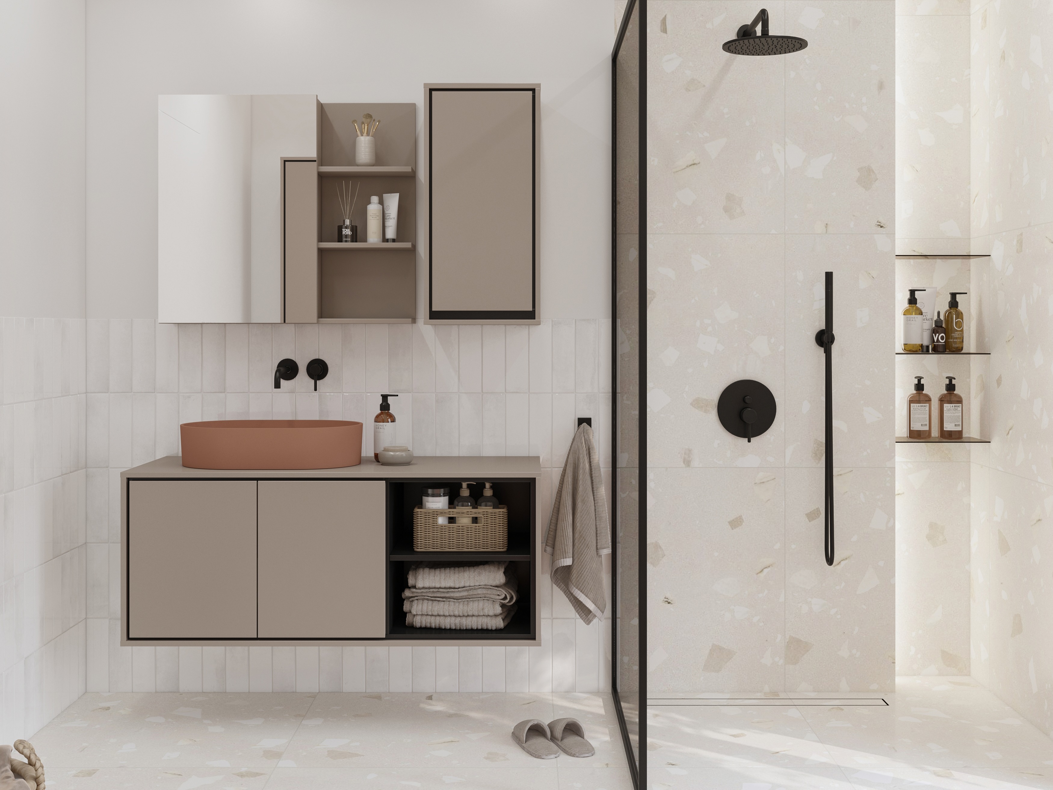 Viseći ormarić za kupatilo Tecavu 100 (Congo)