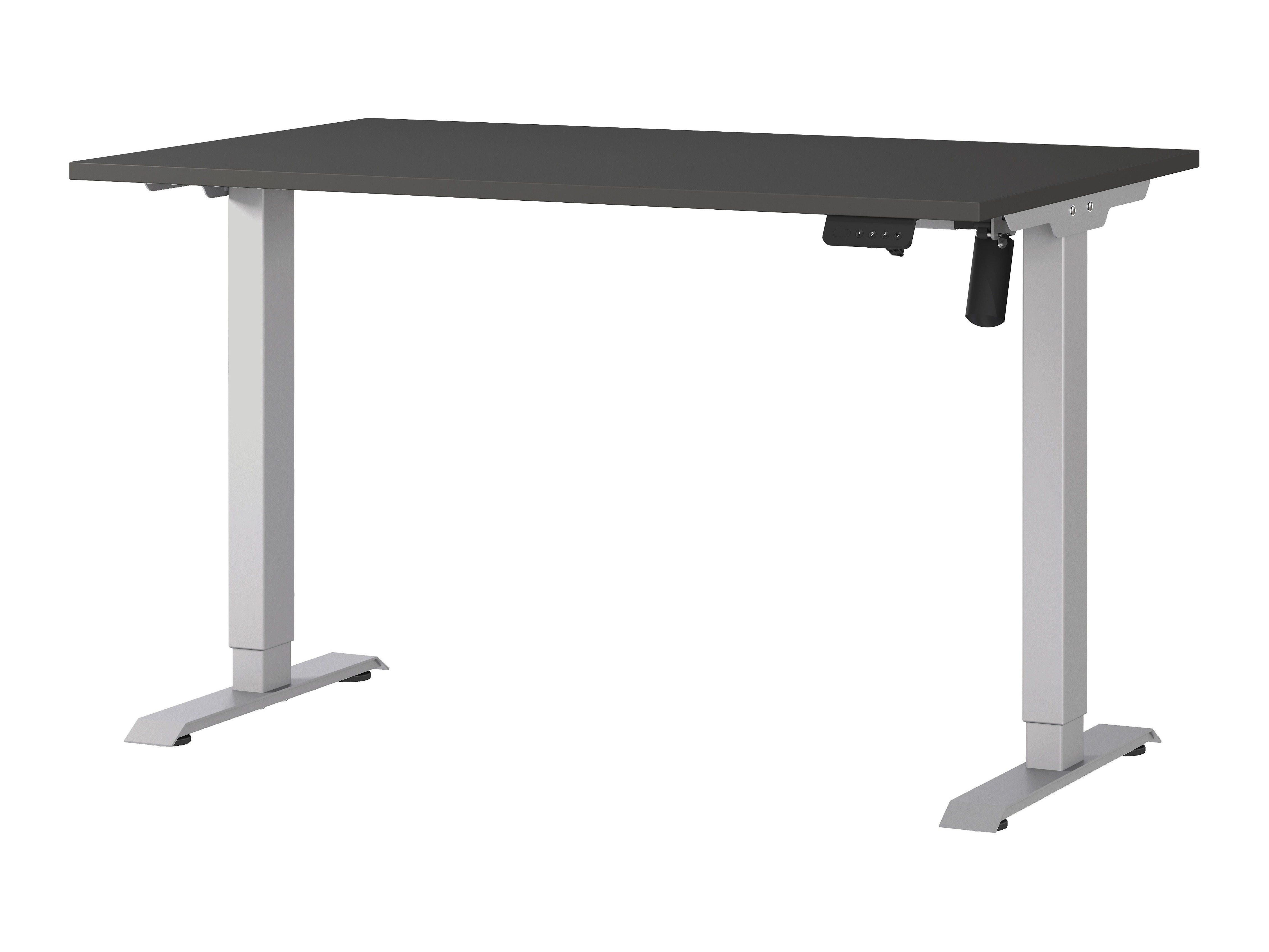 Sto sa podesivom visinom Lartesi 115 (Grafit + Srebrna)