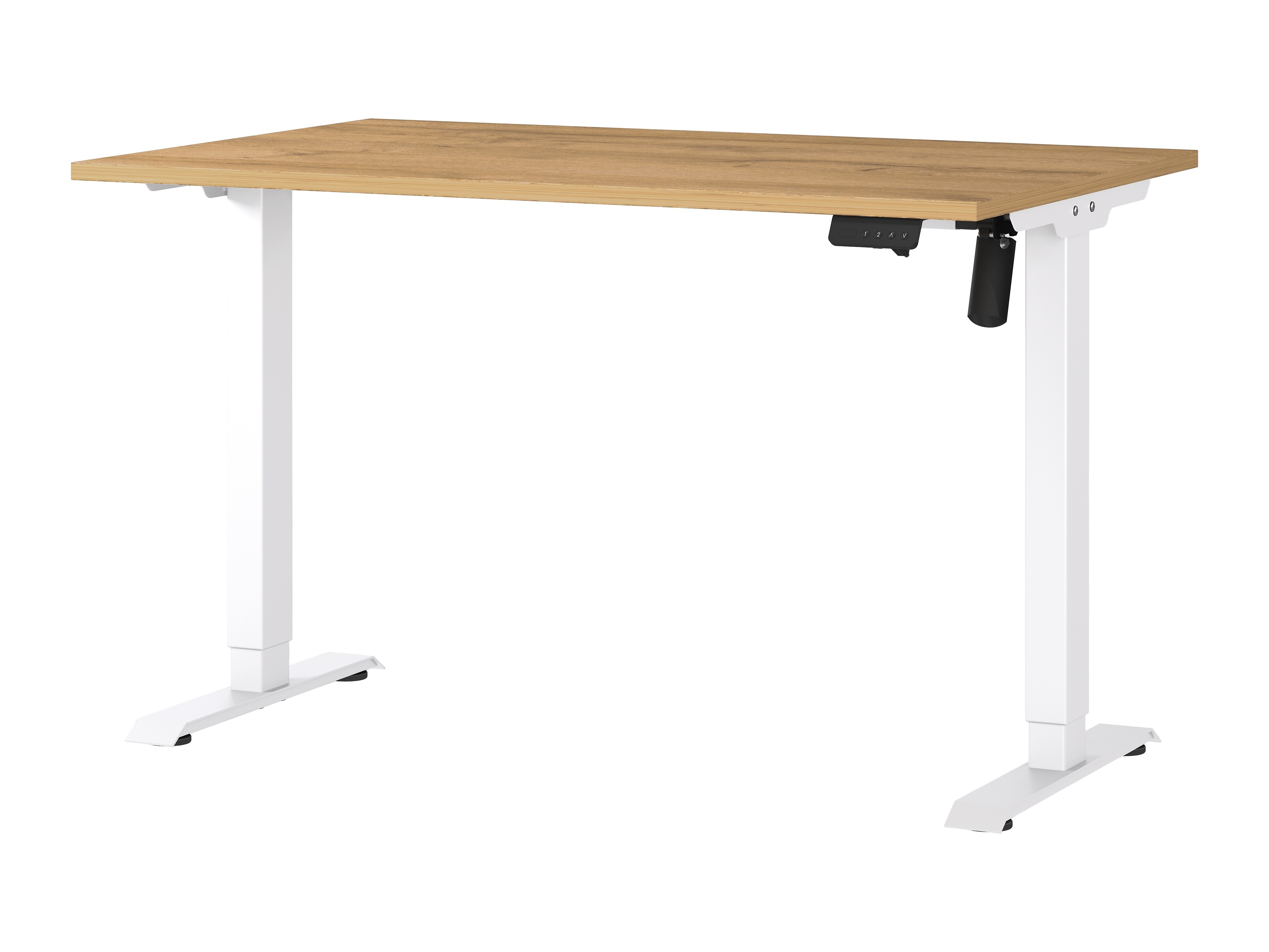 Sto sa podesivom visinom Lartesi 115 (Grandson hrast + Belo)