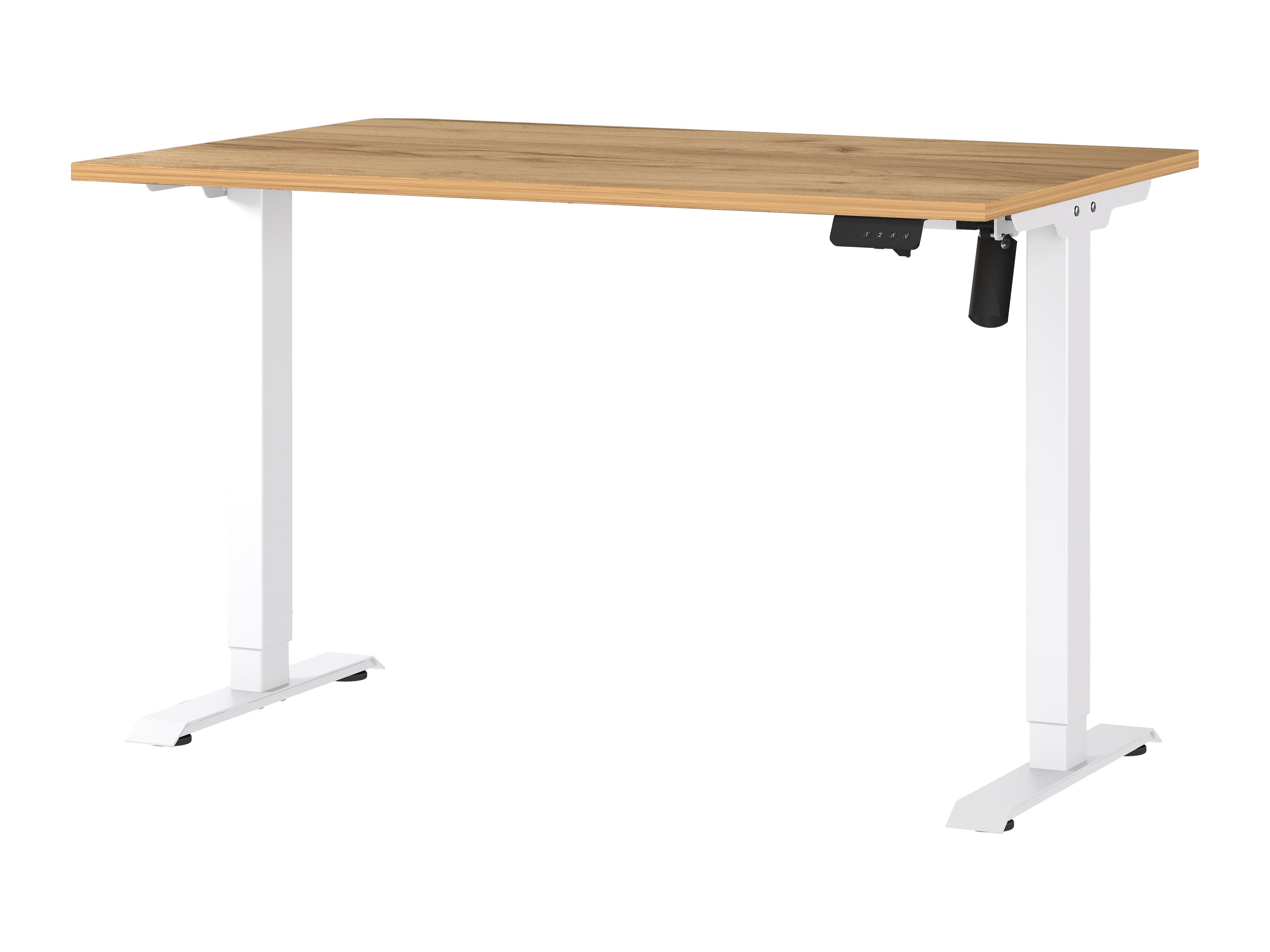 Sto sa podesivom visinom Lartesi 115 (Navarra hrast + Belo)