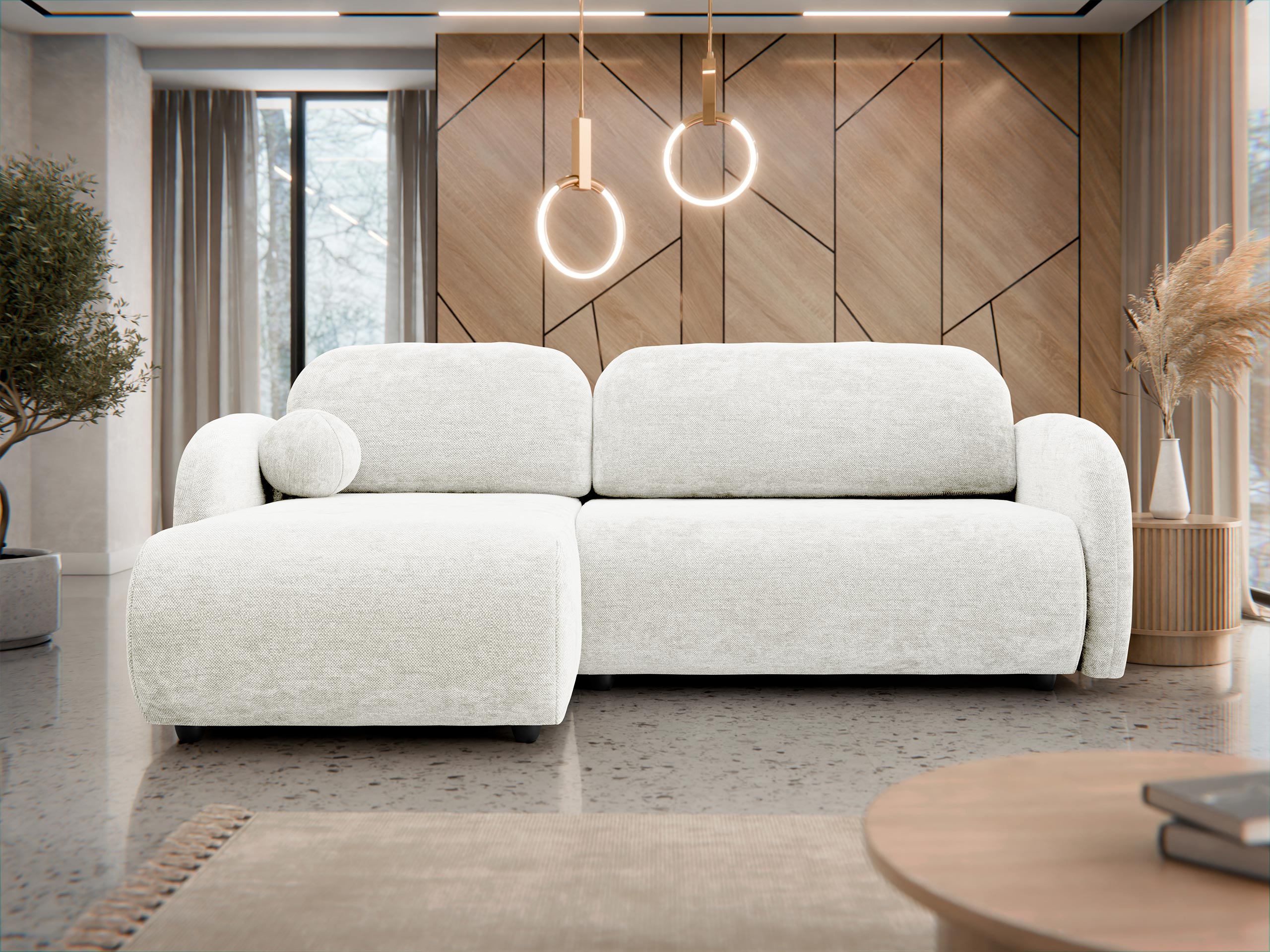 Ugaona sofa Columbus 249 (Sereno 681)