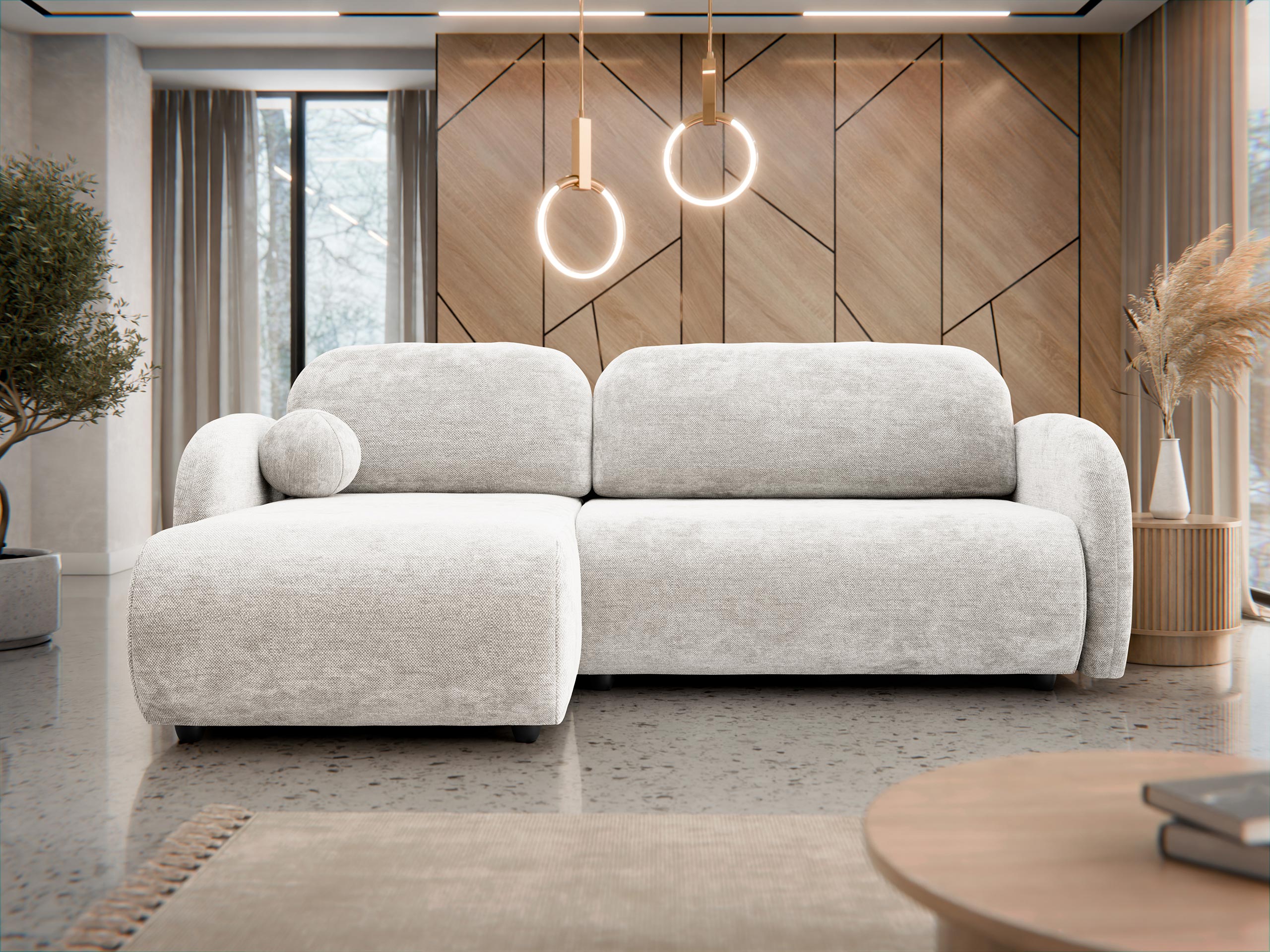 Ugaona sofa Columbus 249 (Sereno 682)