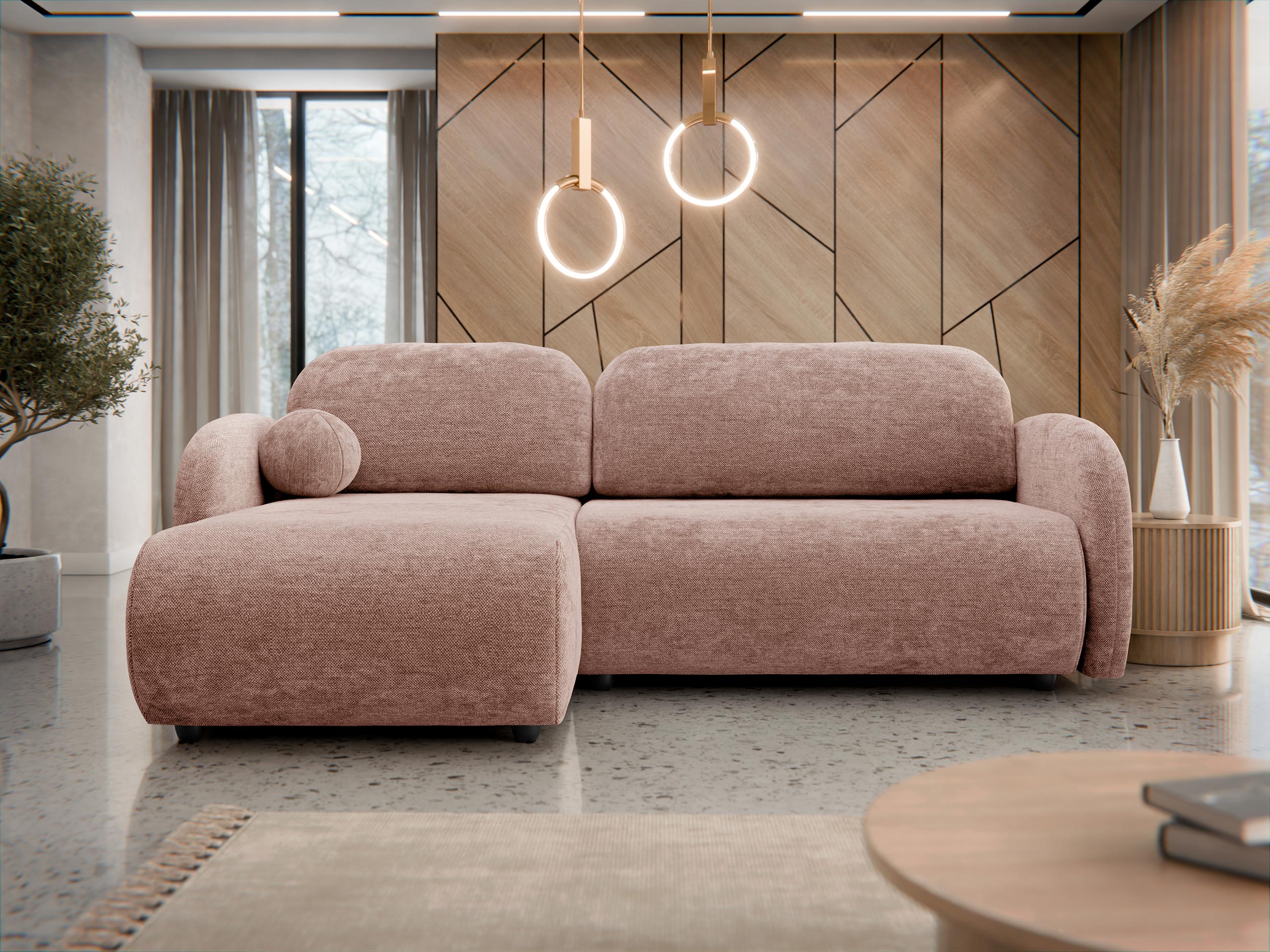 Ugaona sofa Columbus 249 (Sereno 687)