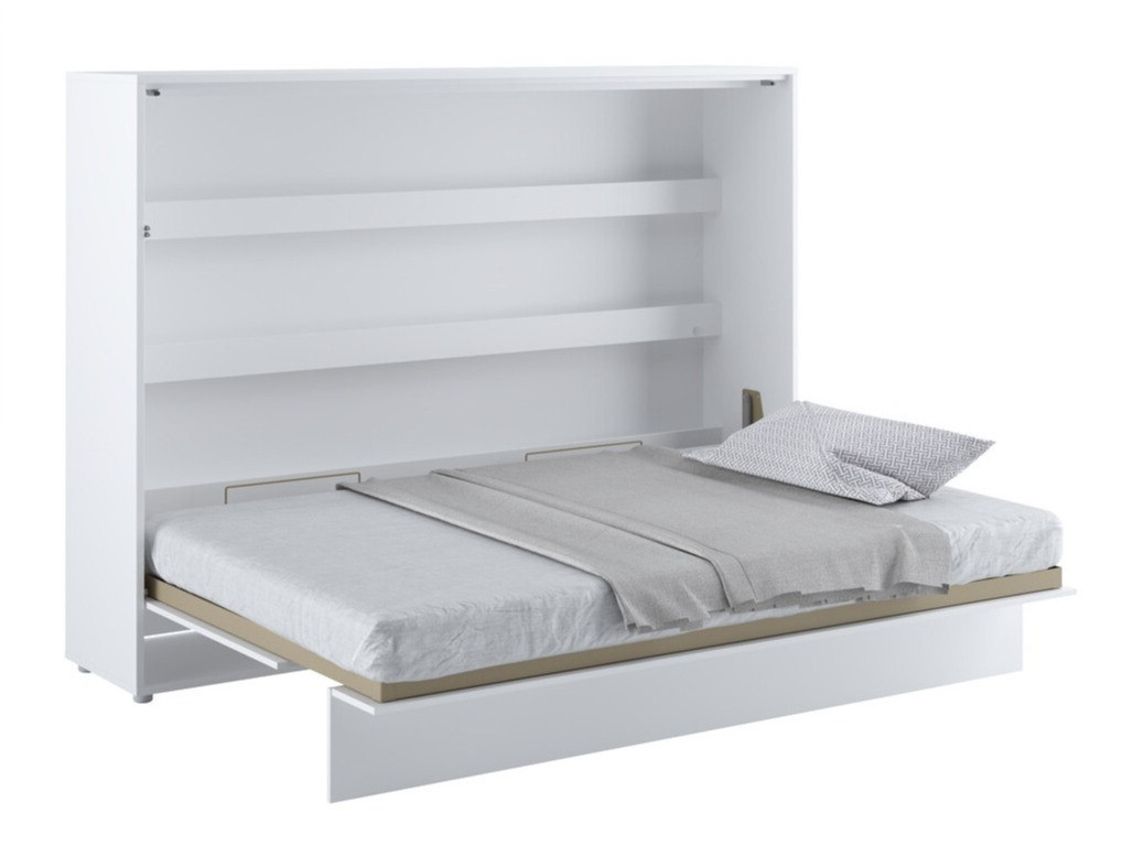 Zidni krevet Concept Pro Lenart V (Belo)