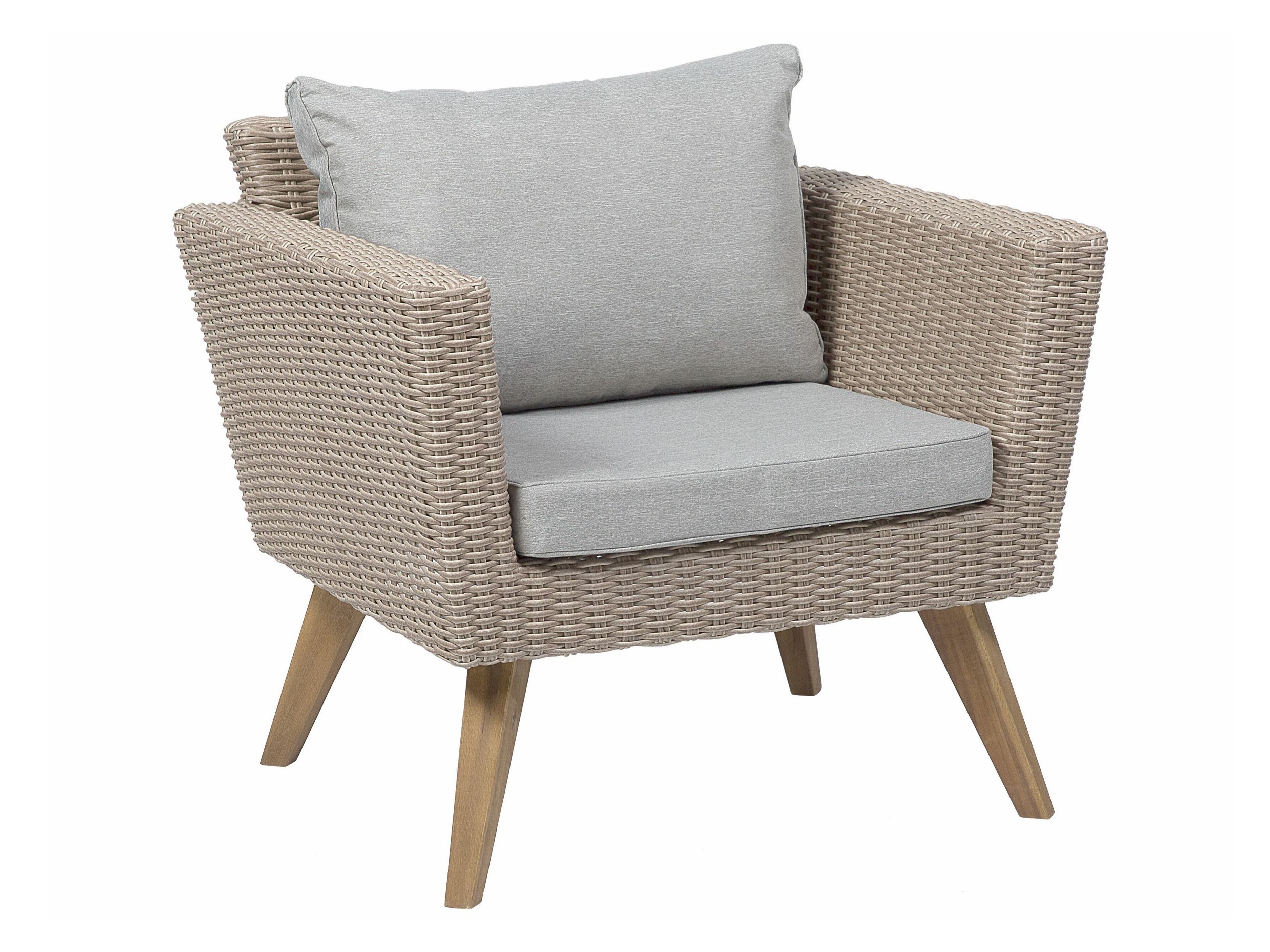 Set baštenskog nameštaja Berwyn 2712 (Taupe + Sivo)