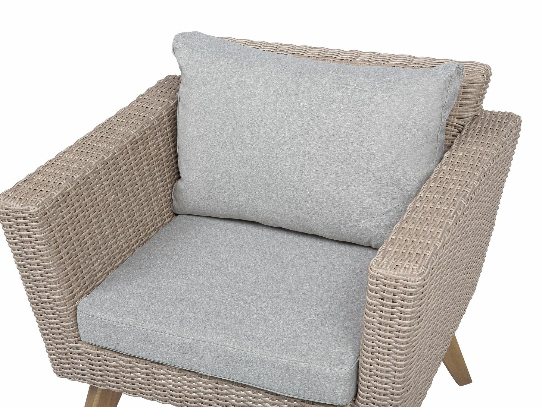 Set baštenskog nameštaja Berwyn 2712 (Taupe + Sivo)