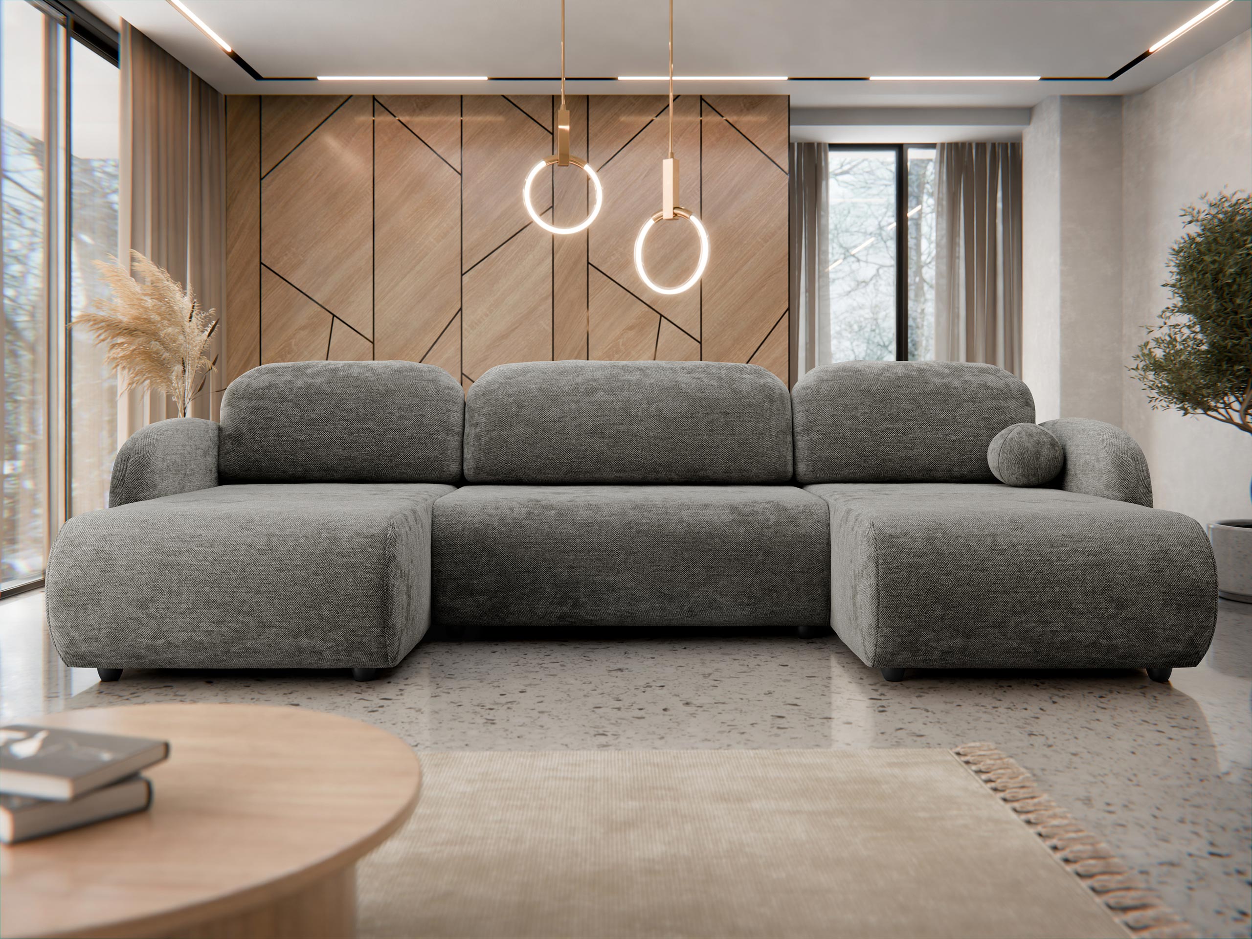 Ugaona sofa Columbus 250 (Sereno 686)