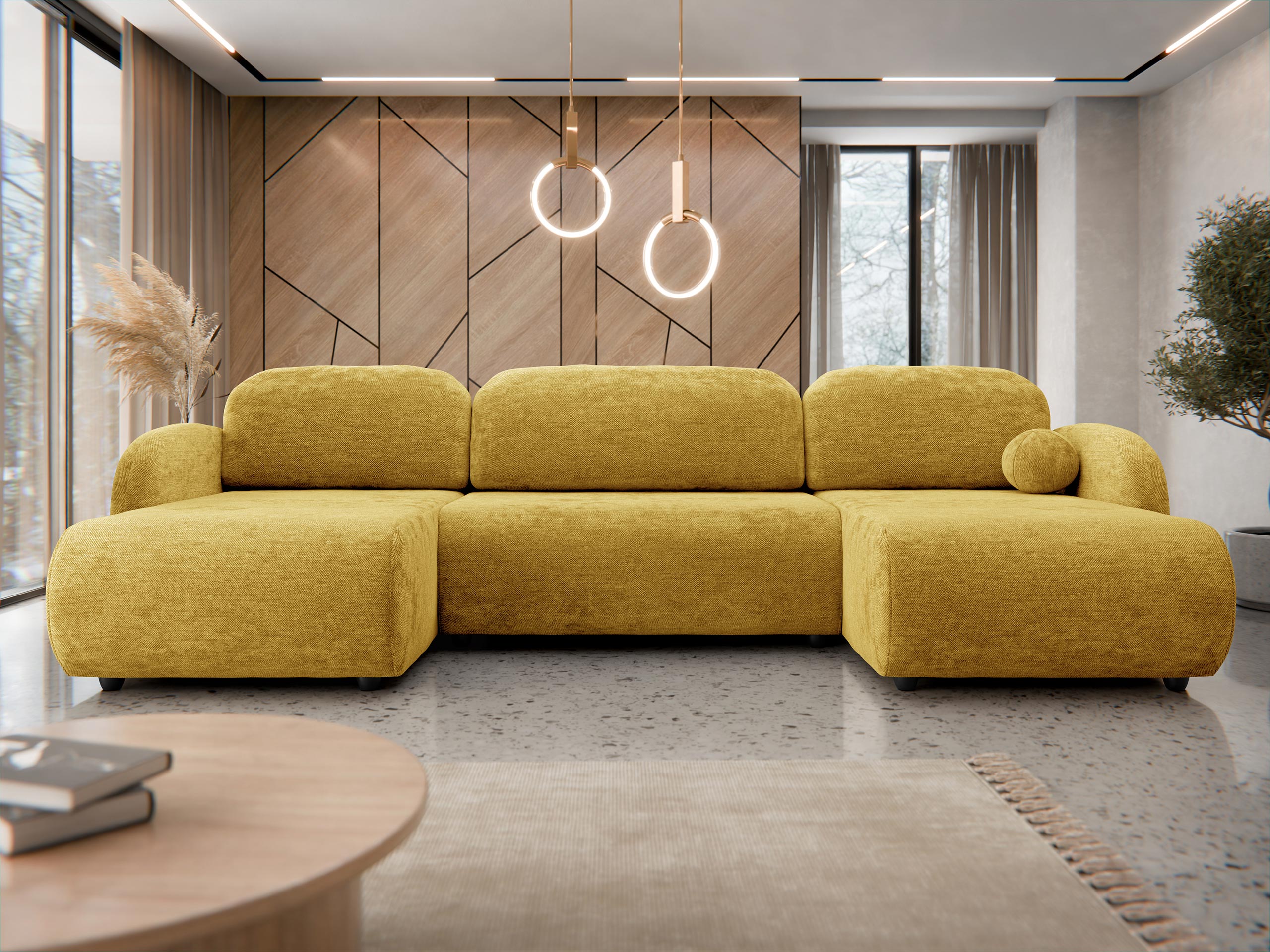 Ugaona sofa Columbus 250 (Sereno 689)