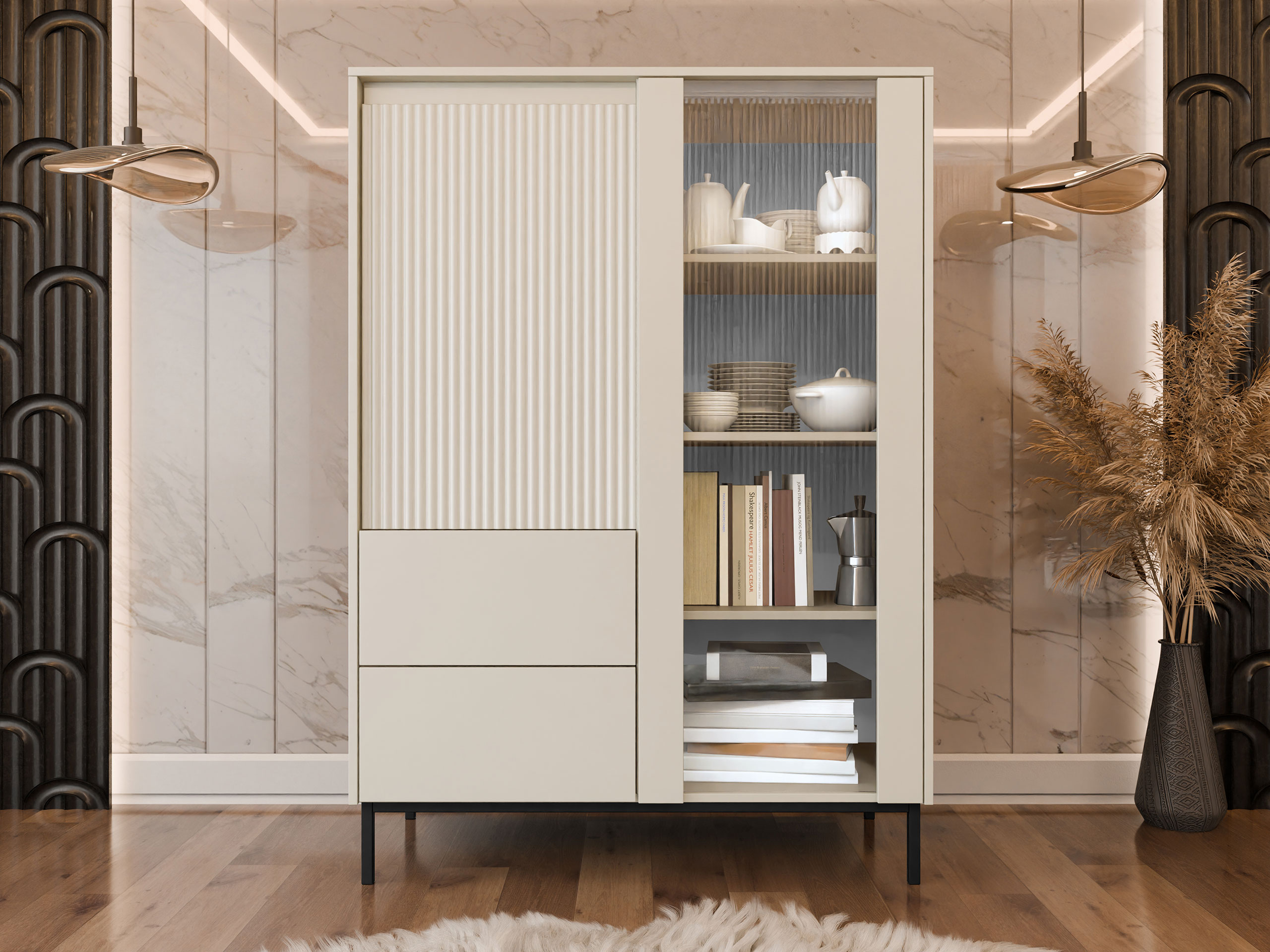 Polica Comfivo Delruva 108 (Kašmir)