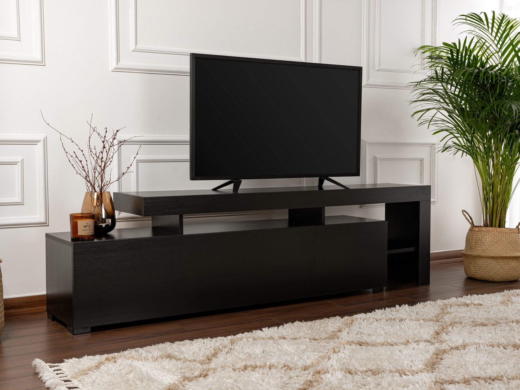 TV komoda Kailua 292 (Crno)