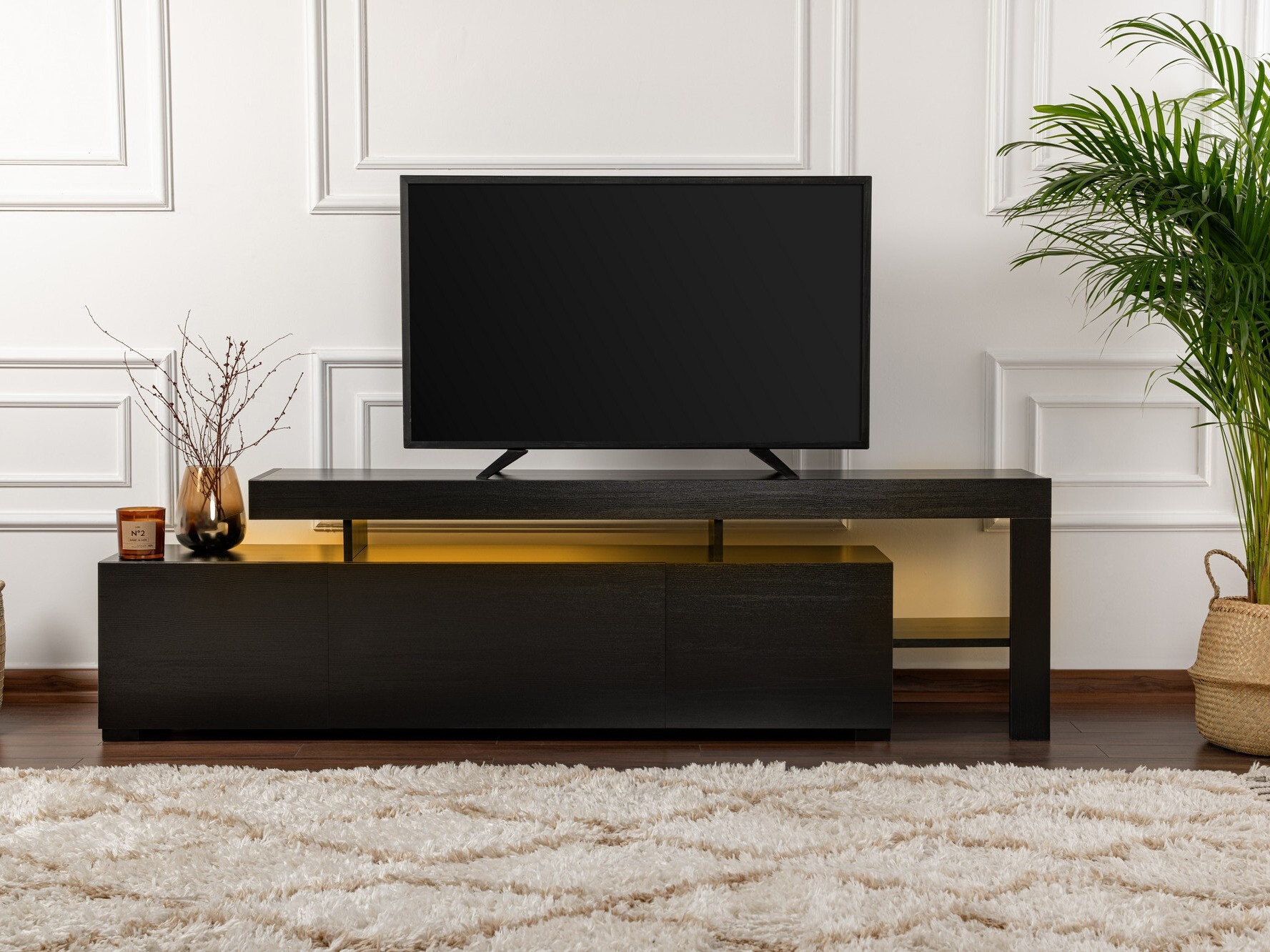 TV komoda Kailua 292 (Crno)