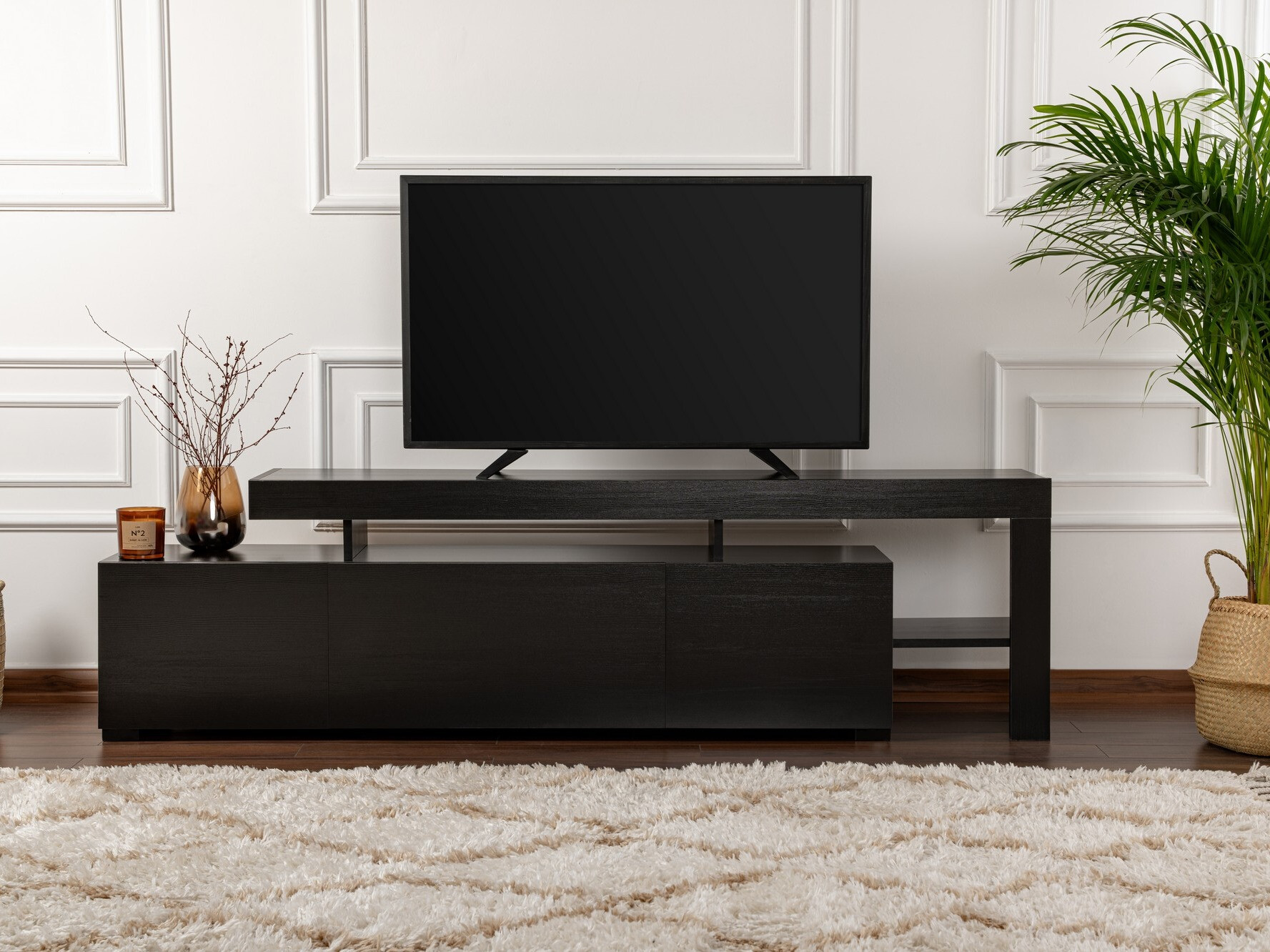 TV komoda Kailua 292 (Crno)