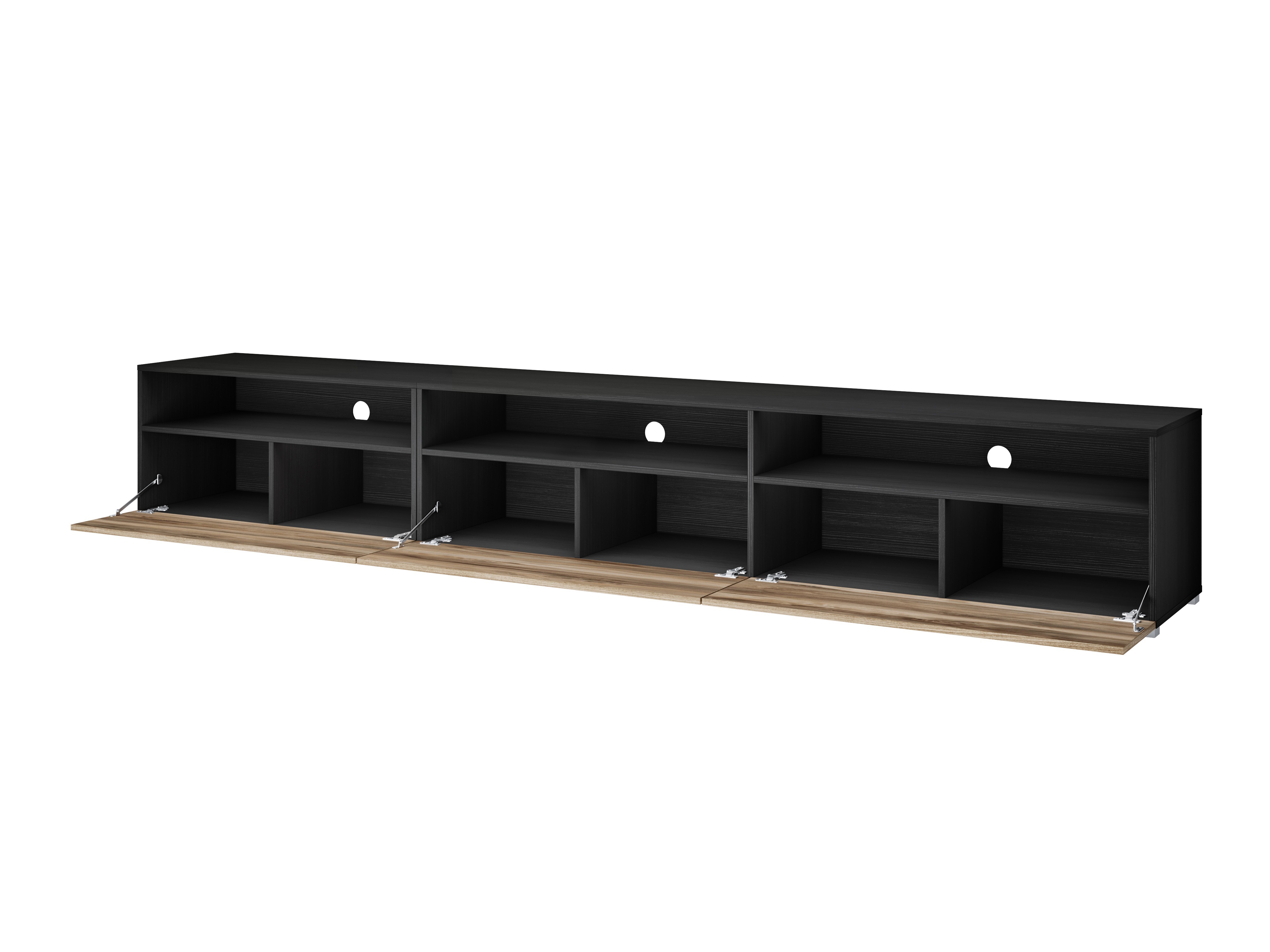 TV komoda Serodeu 105 (Orah + Tamno smeđa)