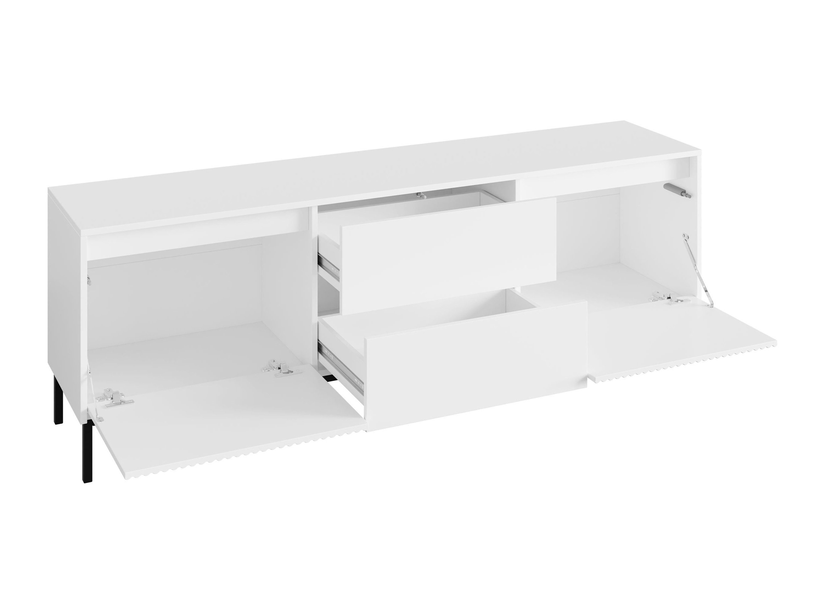 Set za dnevnu sobu Comfivo Delruva 111 (Belo)