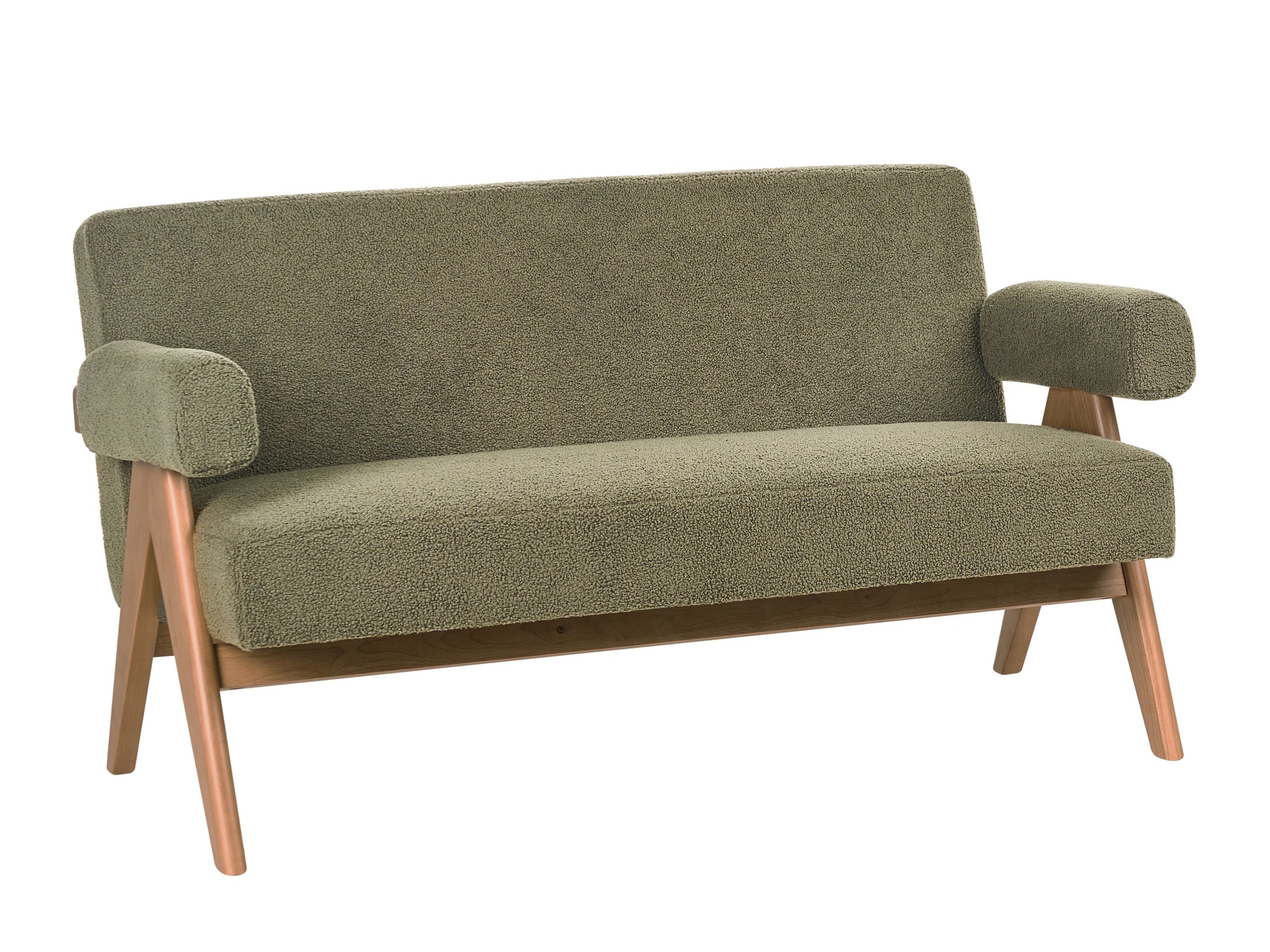 Sofa Berwyn 2713 (Zelena + Tamno drvo)