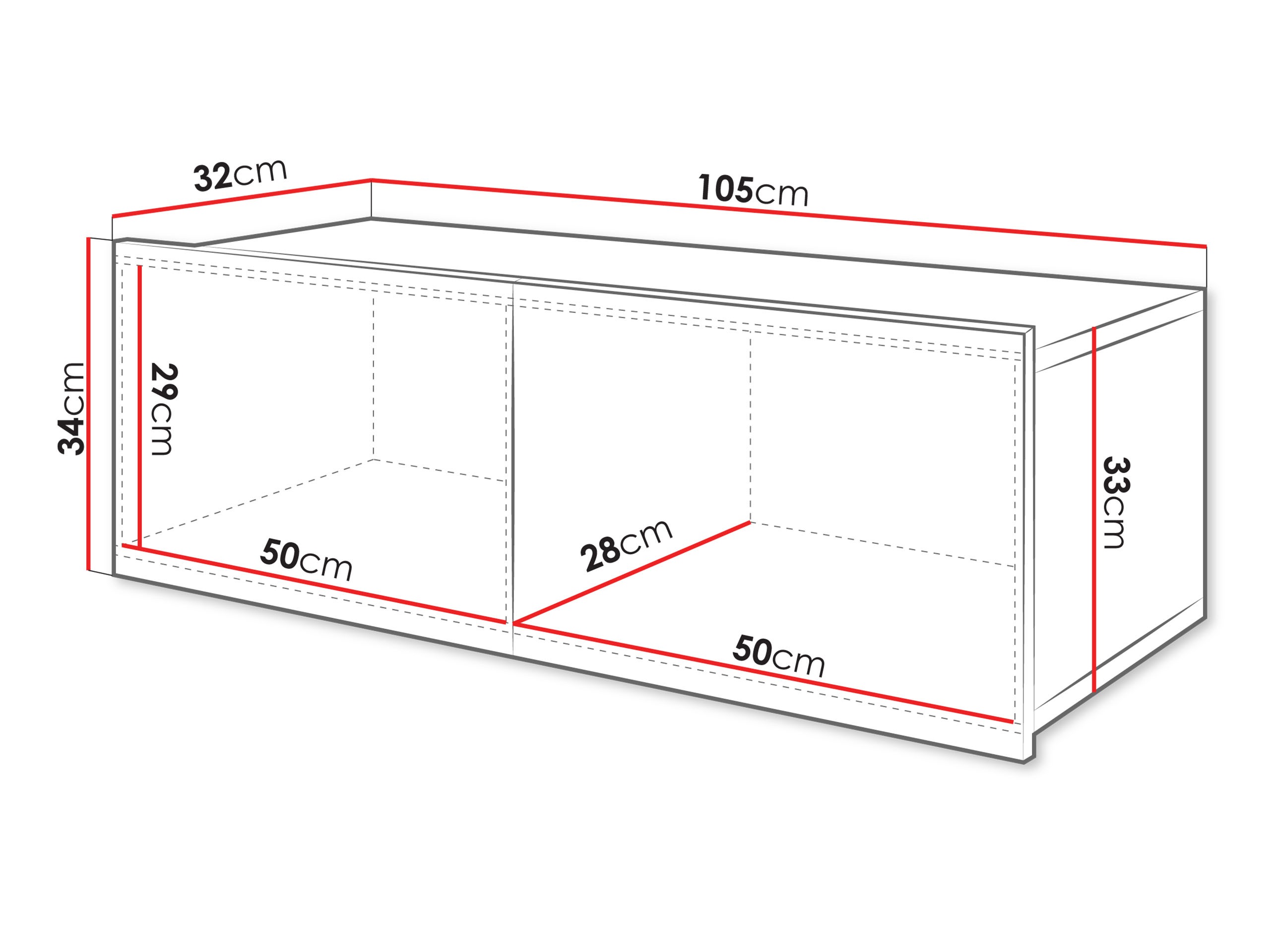 Zidni ormarić Tivdalu 101 (Kašmir)