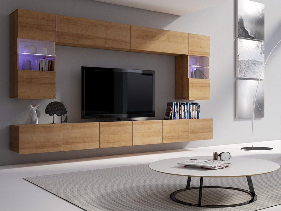 Zidni ormarić Tivdalu 101 (Zlatni hrast)