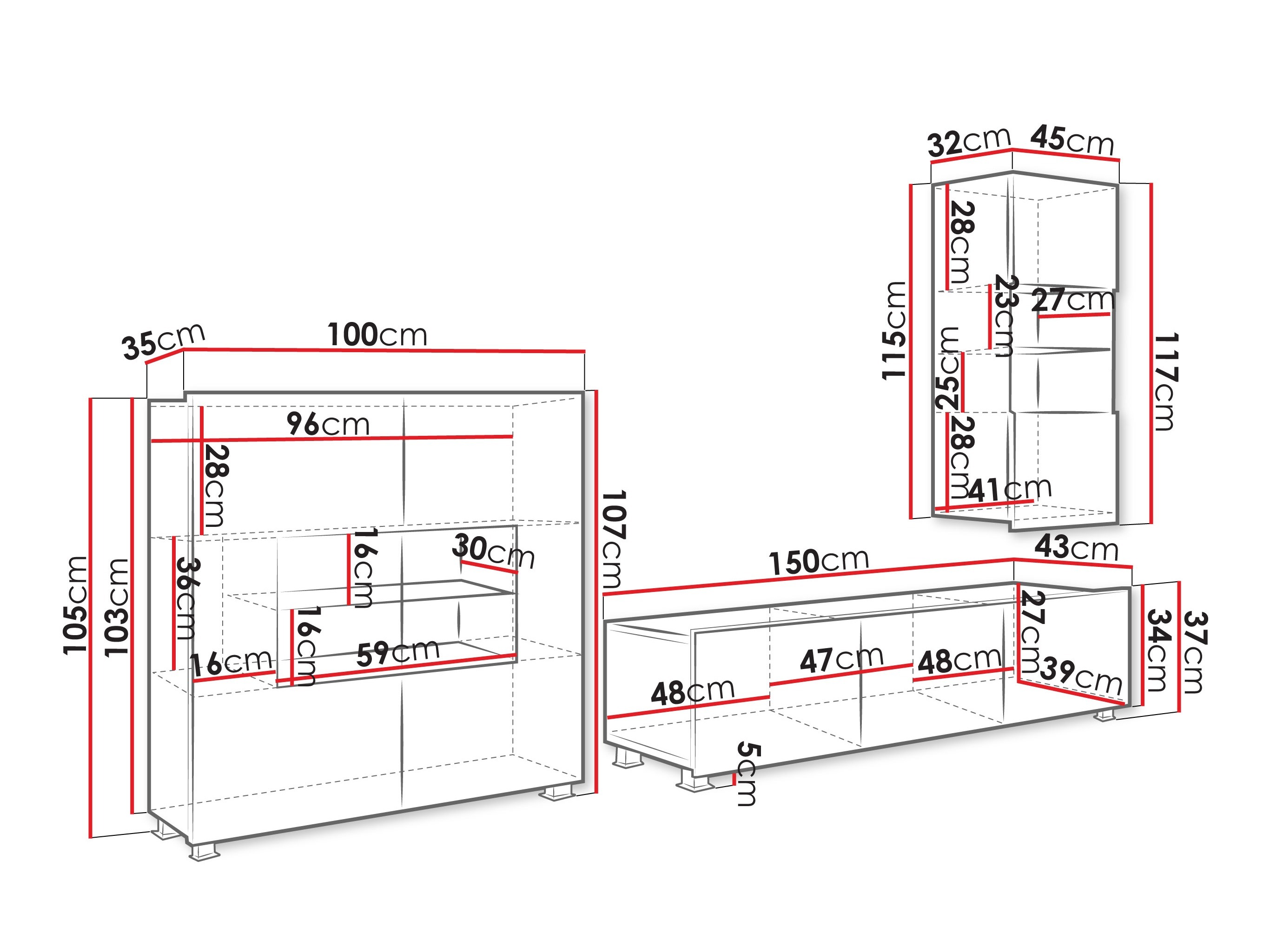 Set za dnevnu sobu Tivdalu 111 (Kašmir)