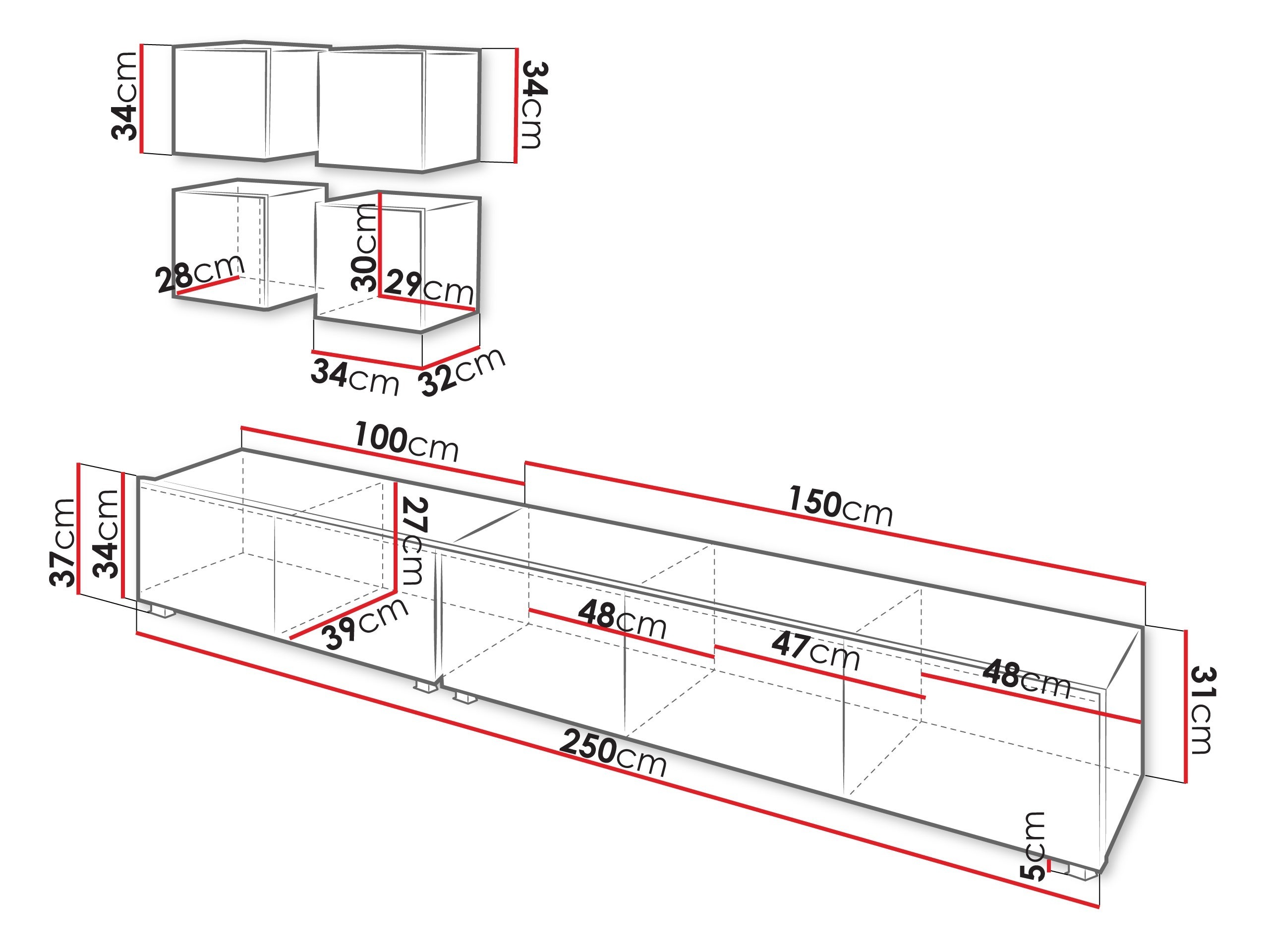 Set za dnevnu sobu Tivdalu 132 (Kašmir)