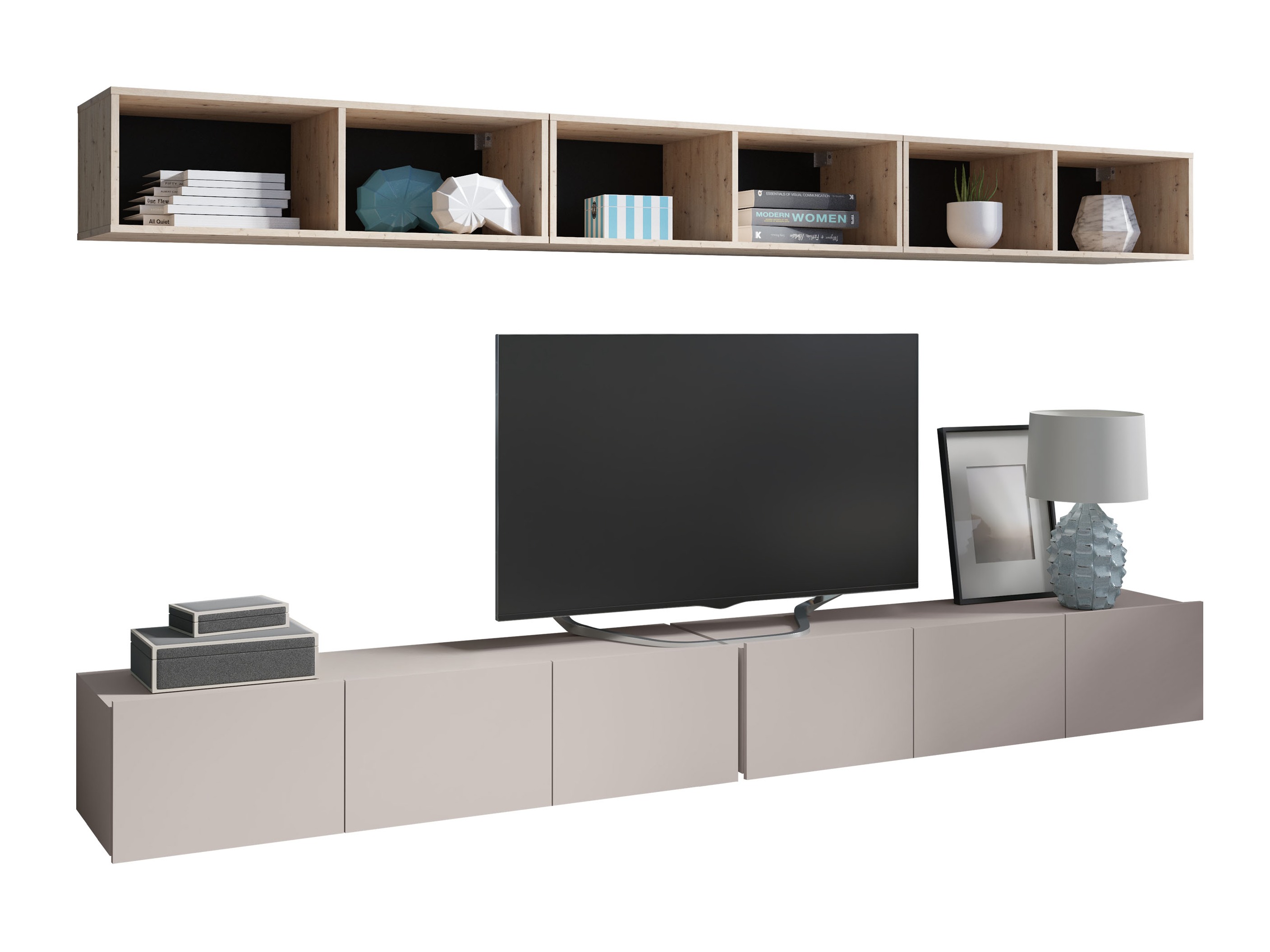 Set za dnevnu sobu Tivdalu 153 (Kašmir + Artisan hrast)