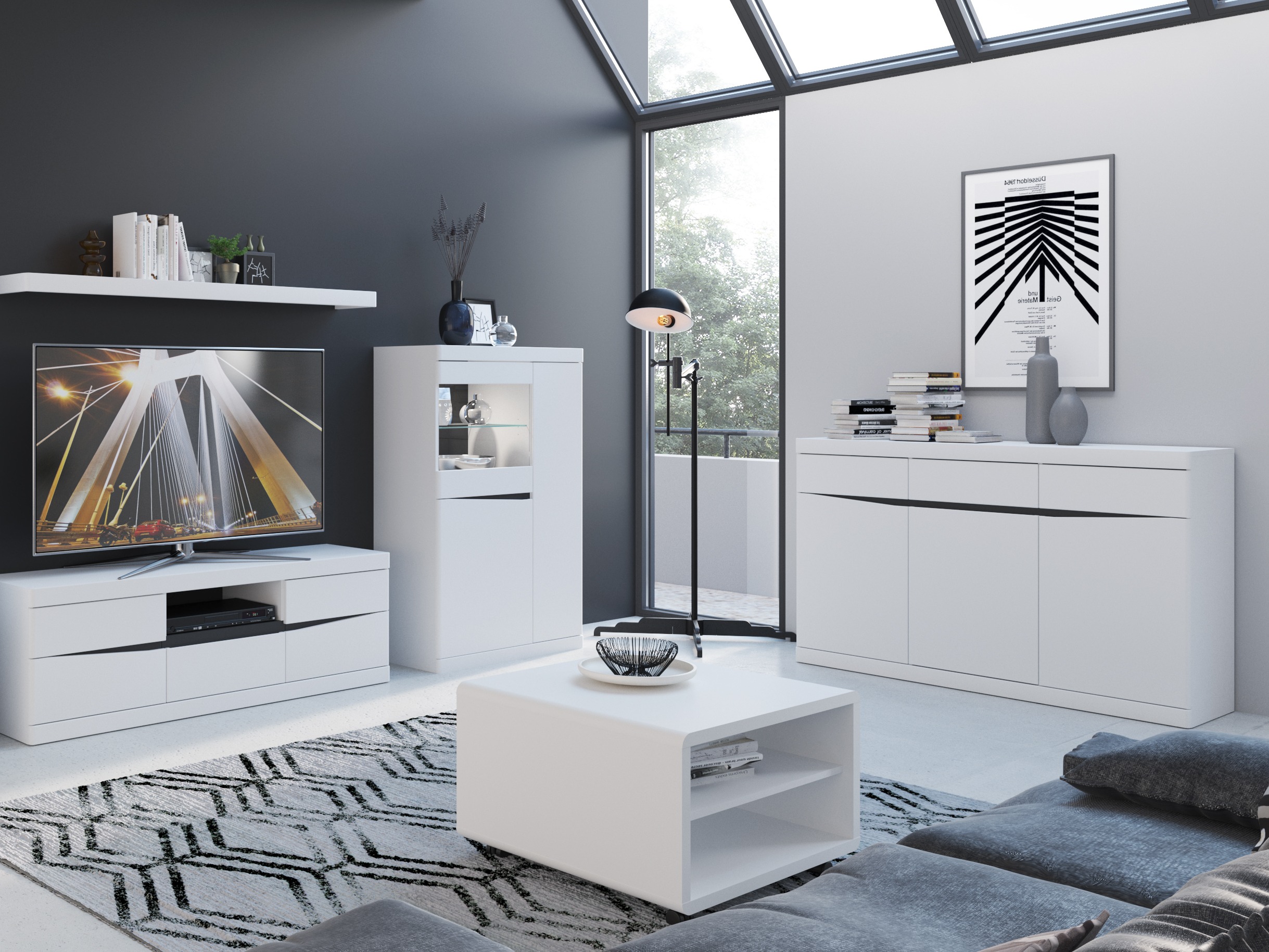 Stočić za kafu Venlori 114 (Belo)