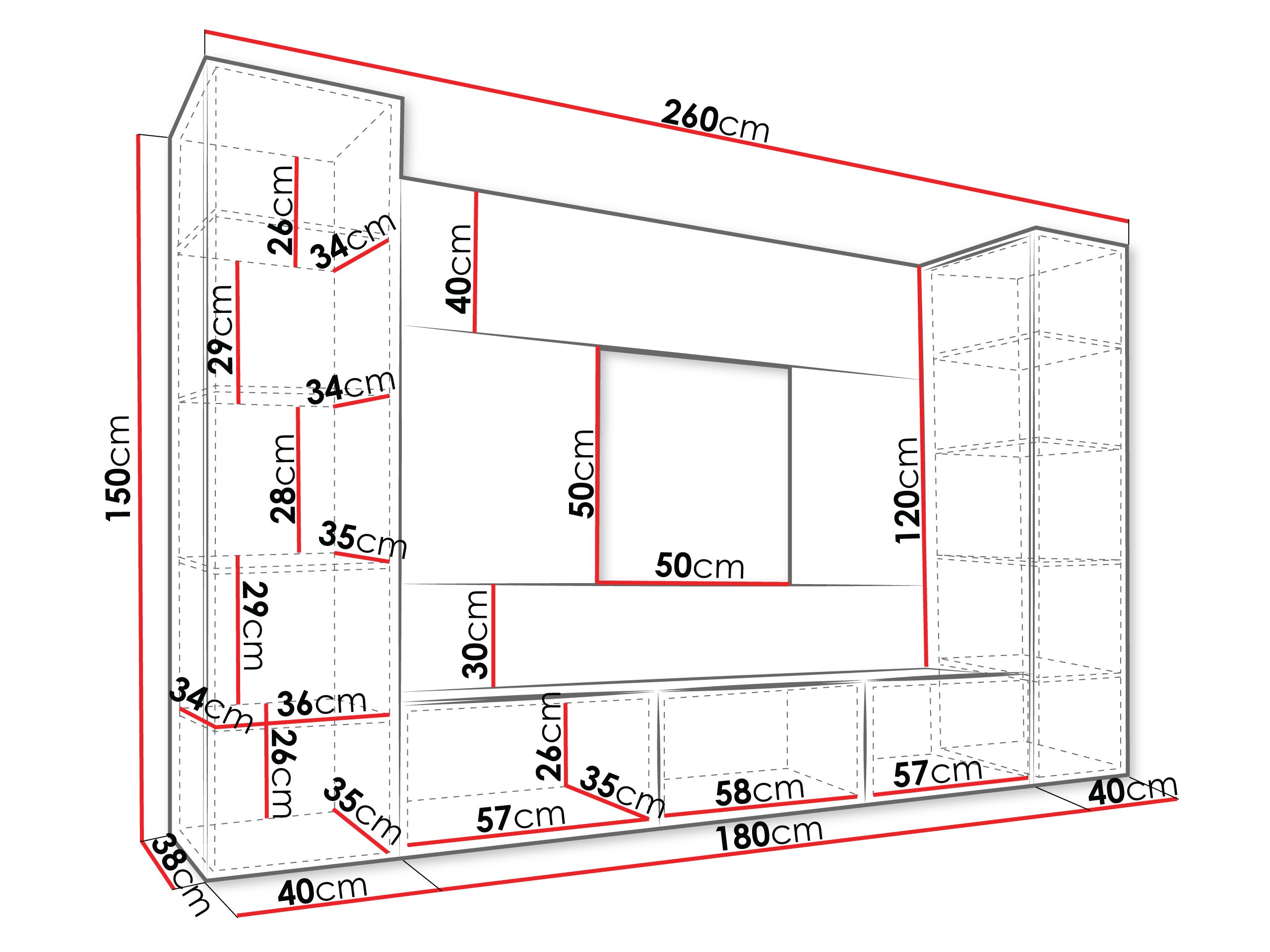 Set za dnevnu sobu Comfivo 451 (Belo + Beli mermer)