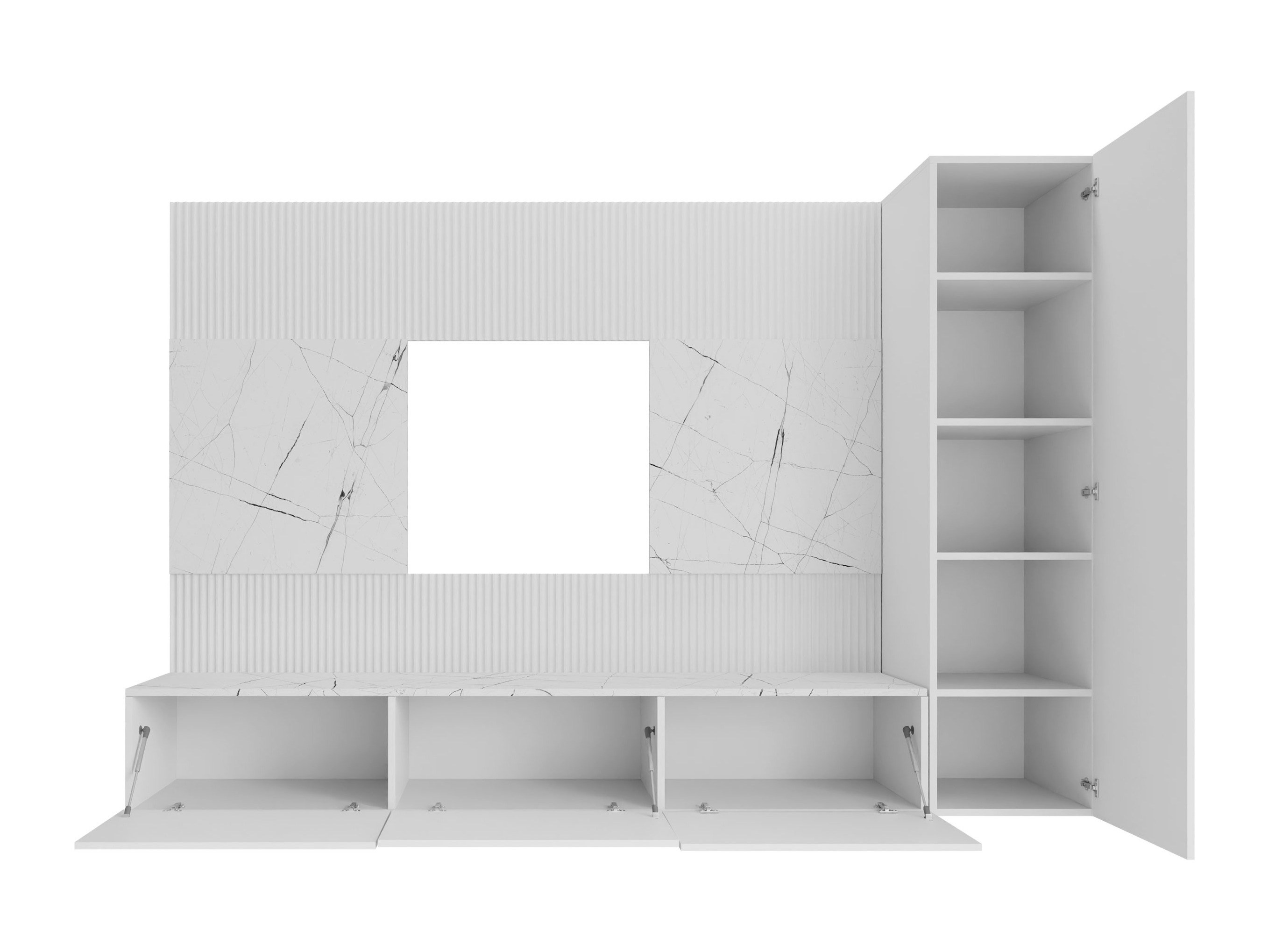 Set za dnevnu sobu Comfivo 452 (Bež + Hrast)