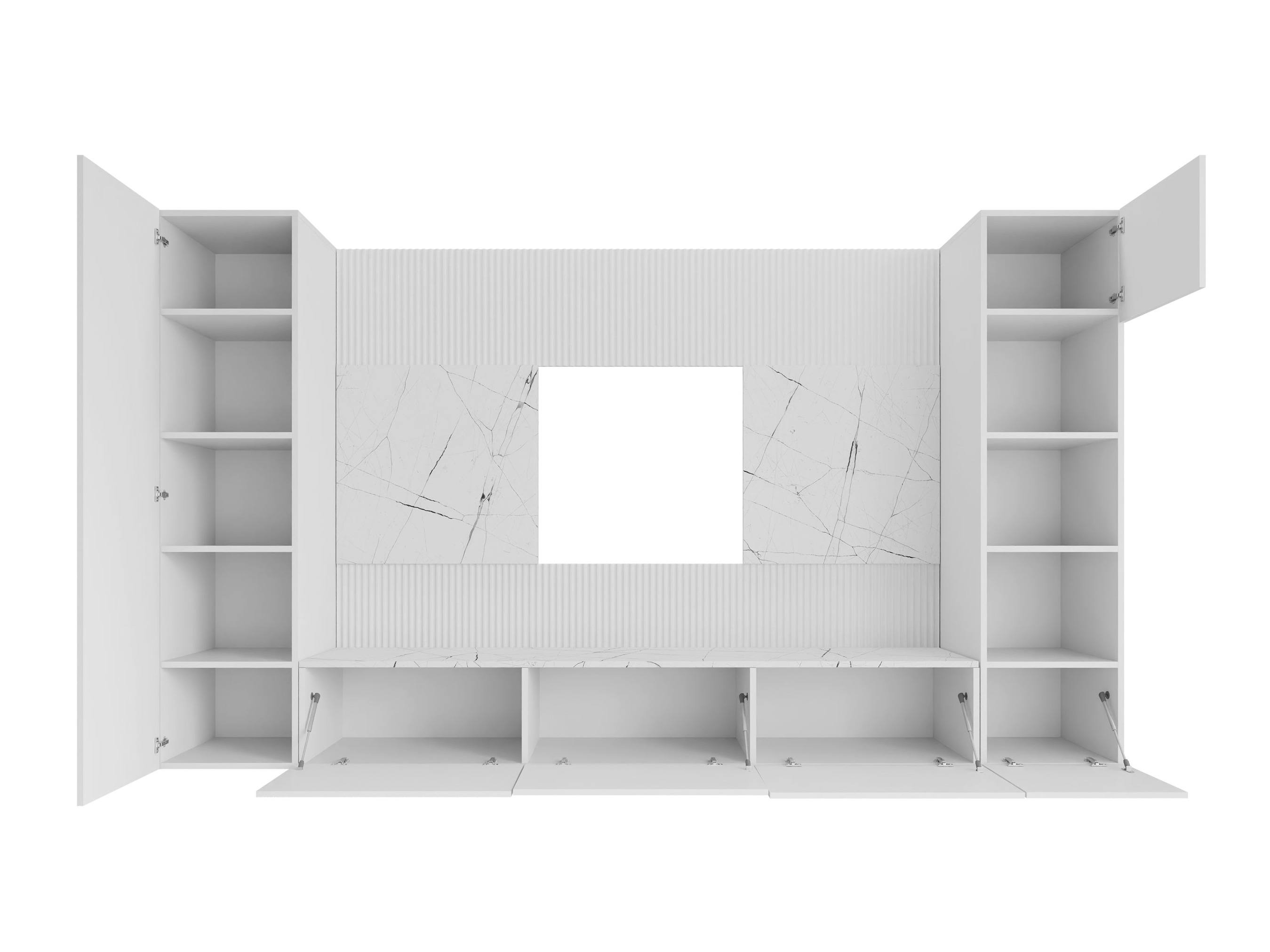 Set za dnevnu sobu Comfivo Salix IV (Bež + Hrast)