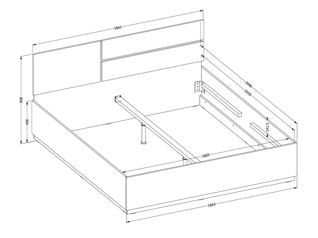 Krevet Alfere 123 (Congo)