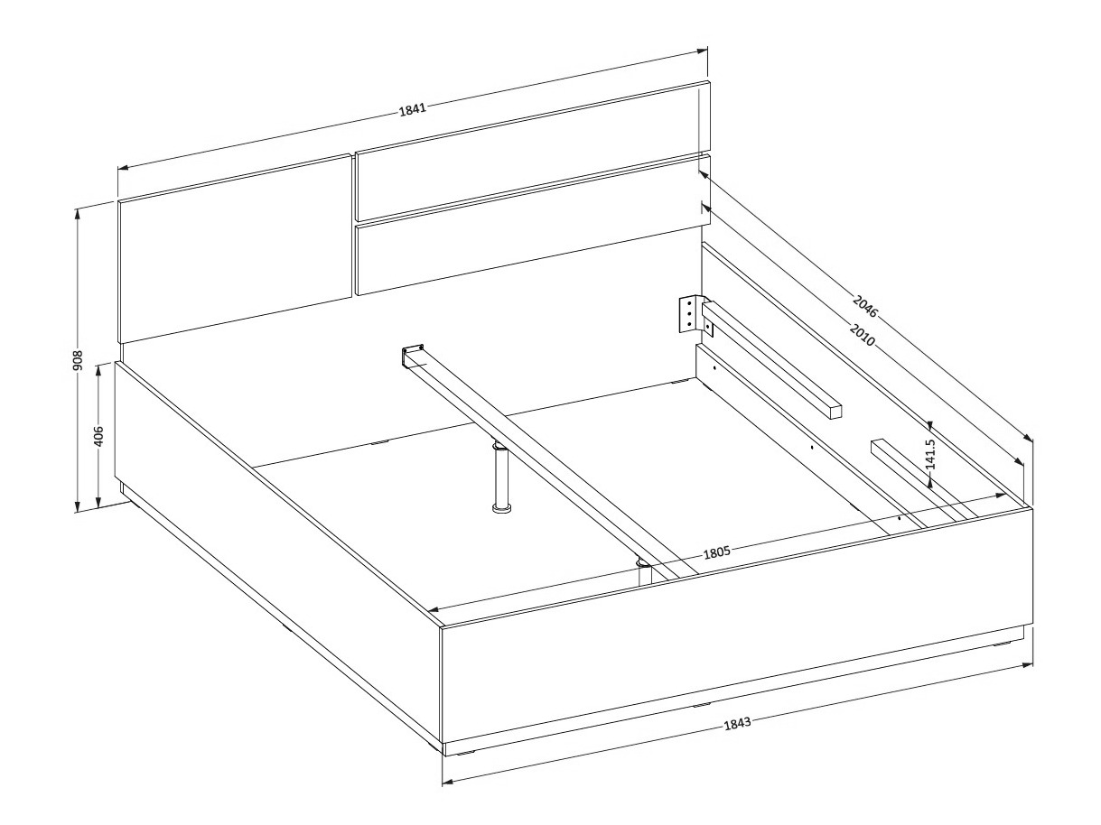Krevet Alfere 123 (Congo)