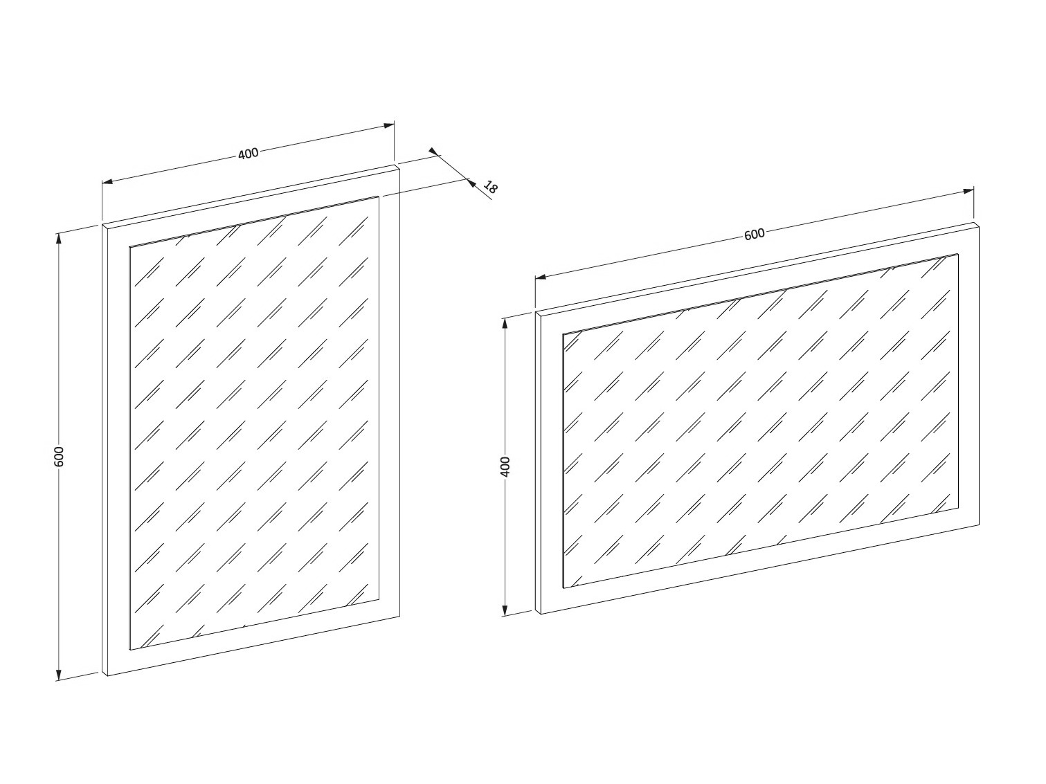 Ogledalo Alfere 115 (Hrast Votan)