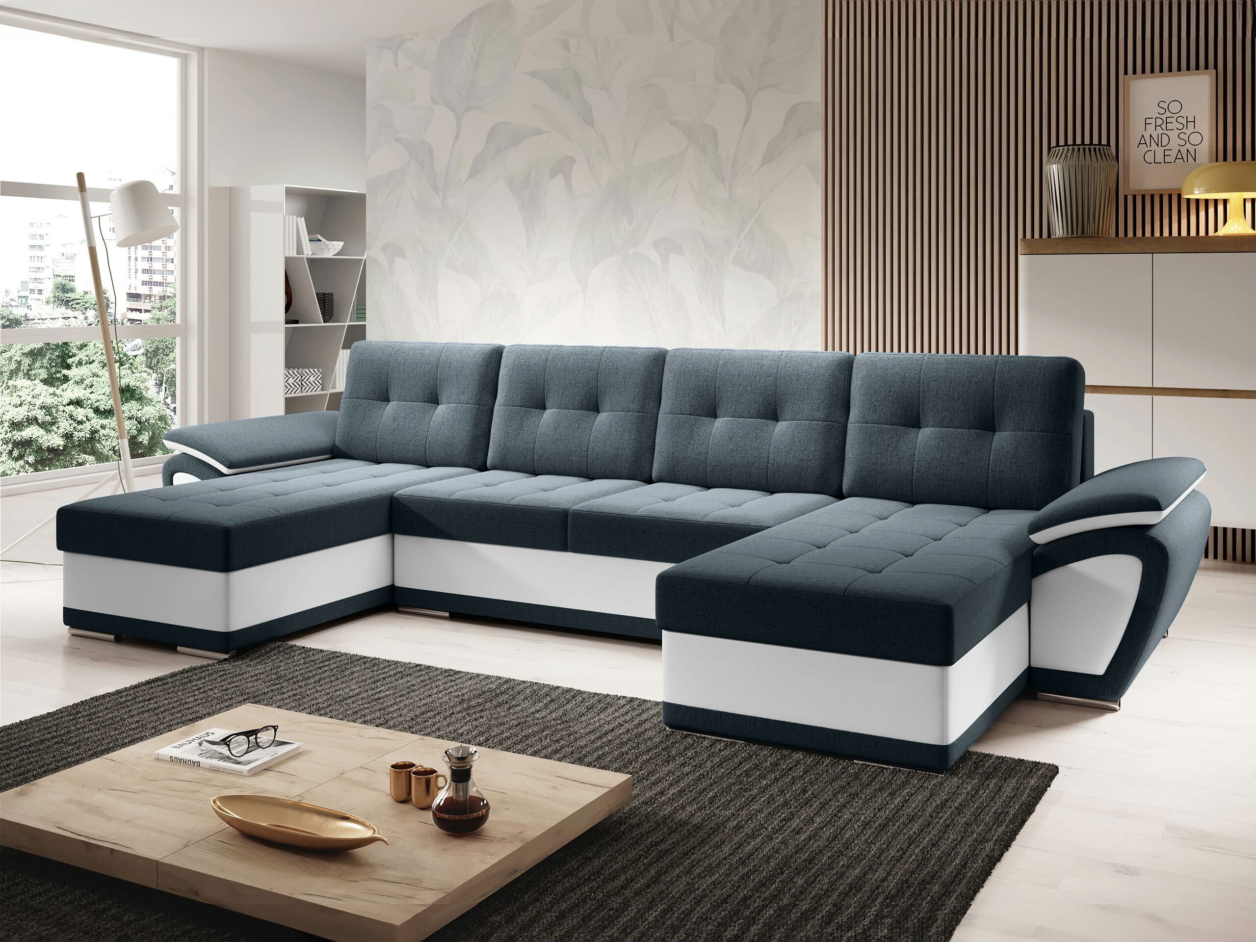 Ugaona sofa Arvada 115 (Rico 14 + Soft 17)