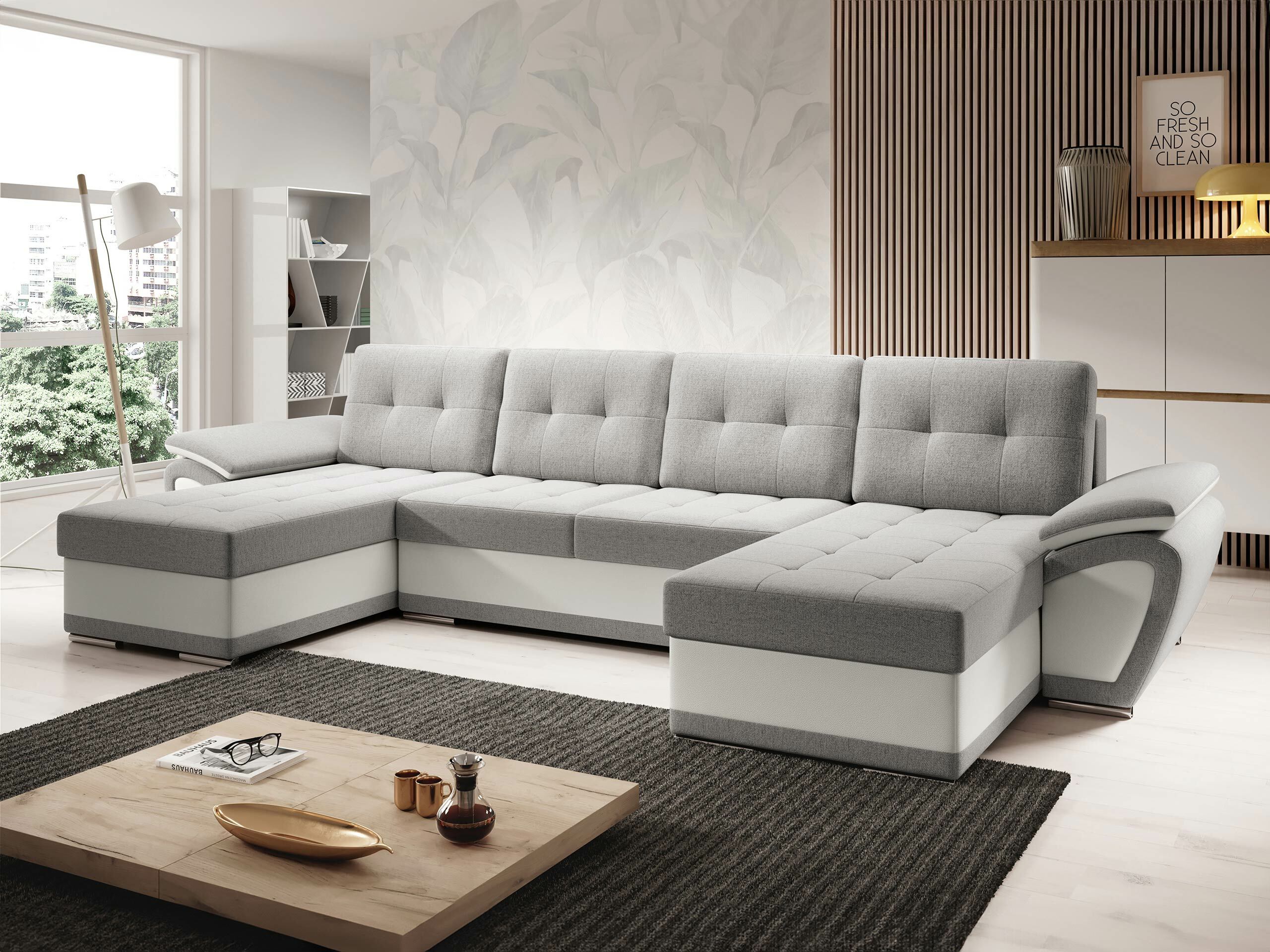 Ugaona sofa Arvada 115 (Rico 21 + Mekan 33)