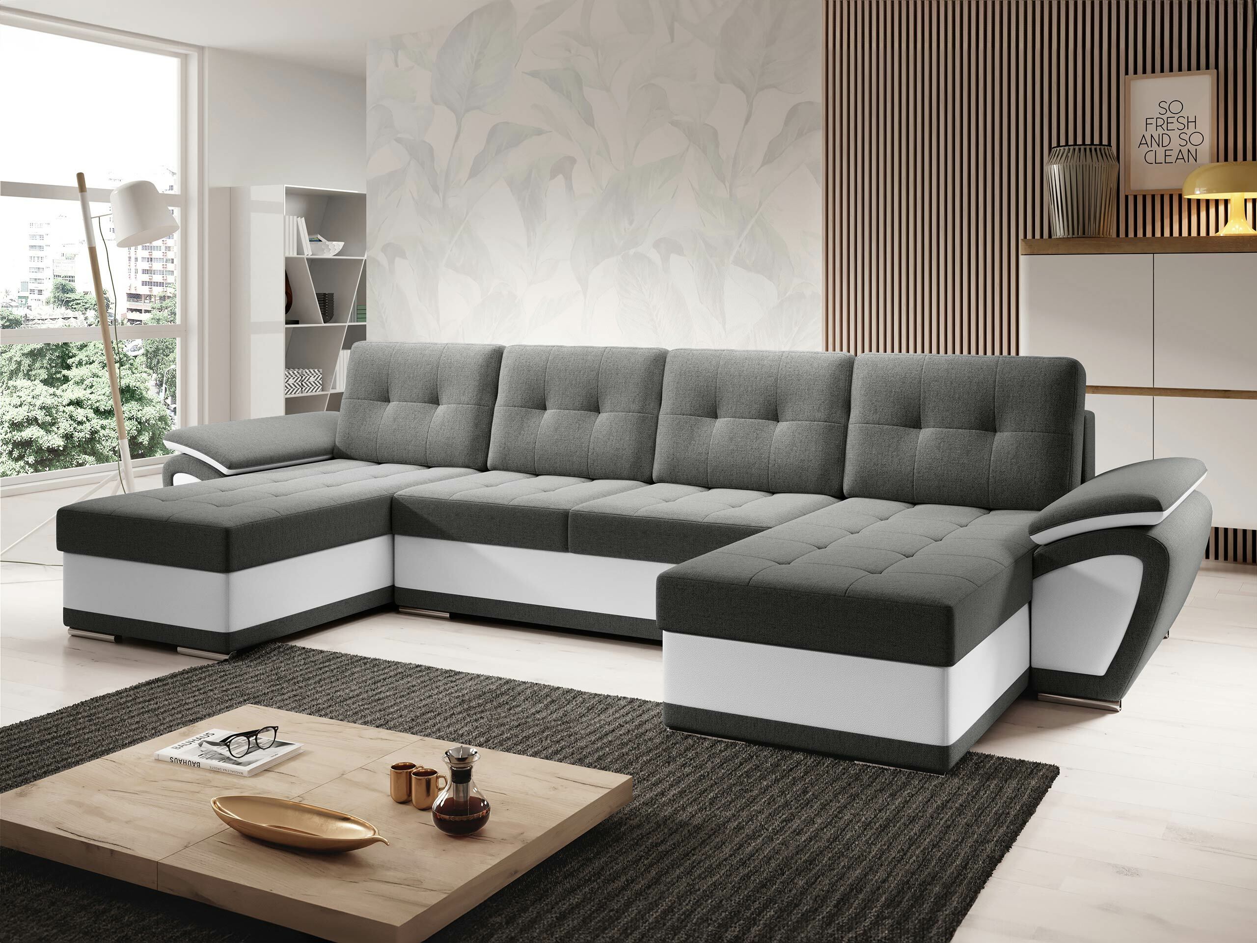 Ugaona sofa Arvada 115 (Rico 23 + Soft 17)