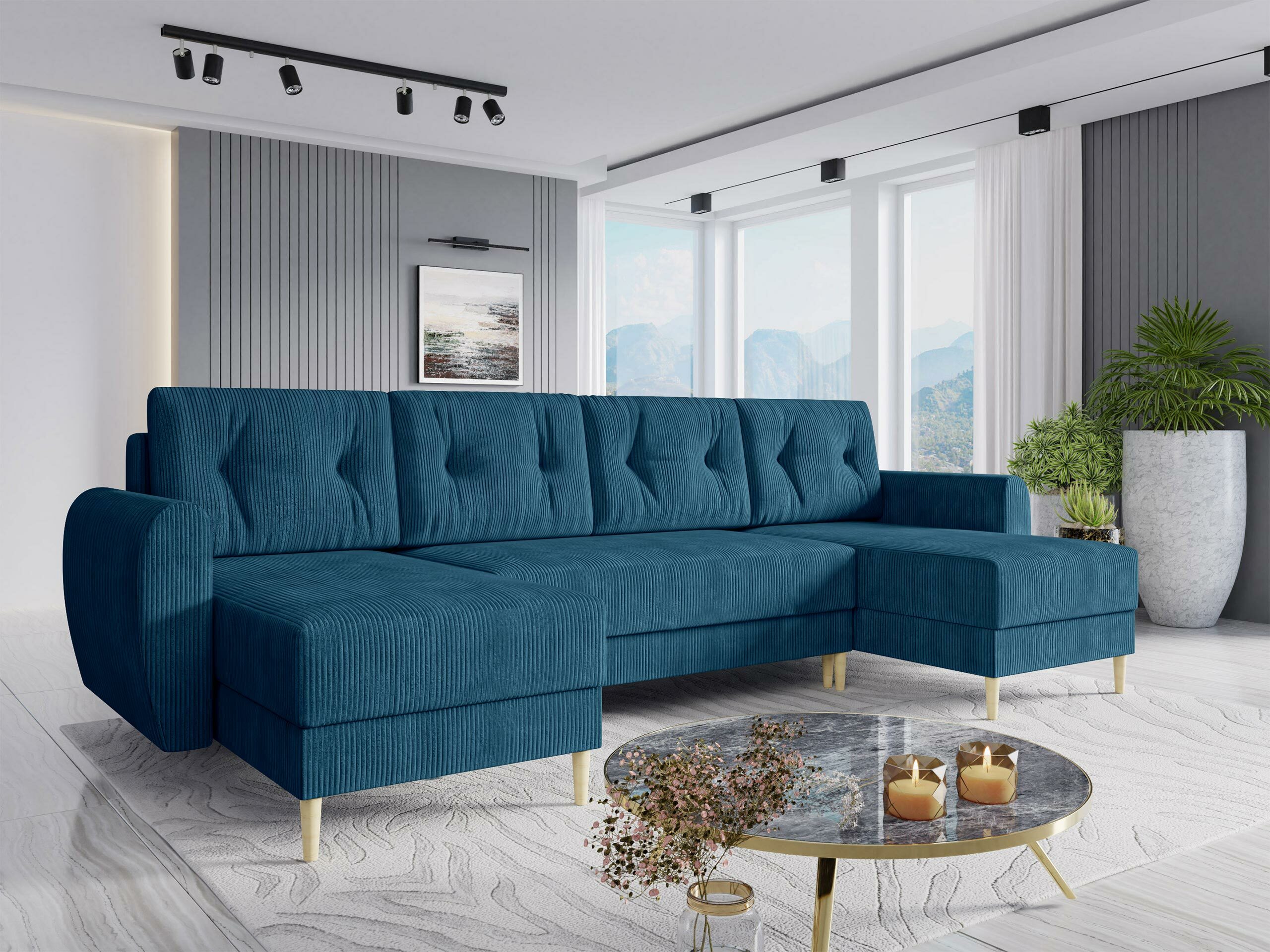 Ugaona sofa Memphis 140 (Poso 05)