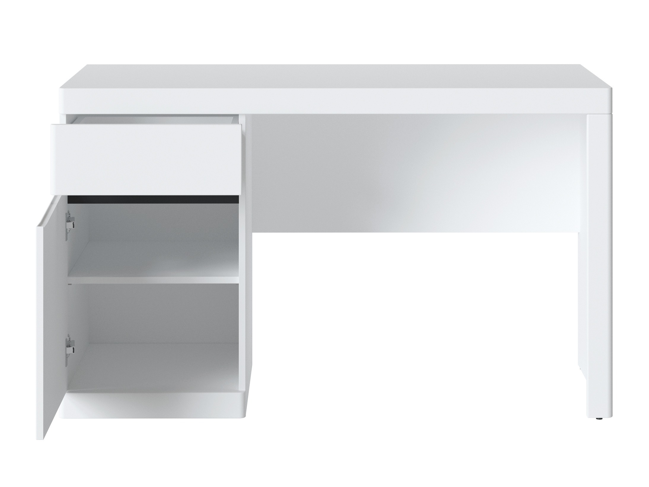 Set za kućnu kancelariju Venlori 130 (Belo + Graphite)